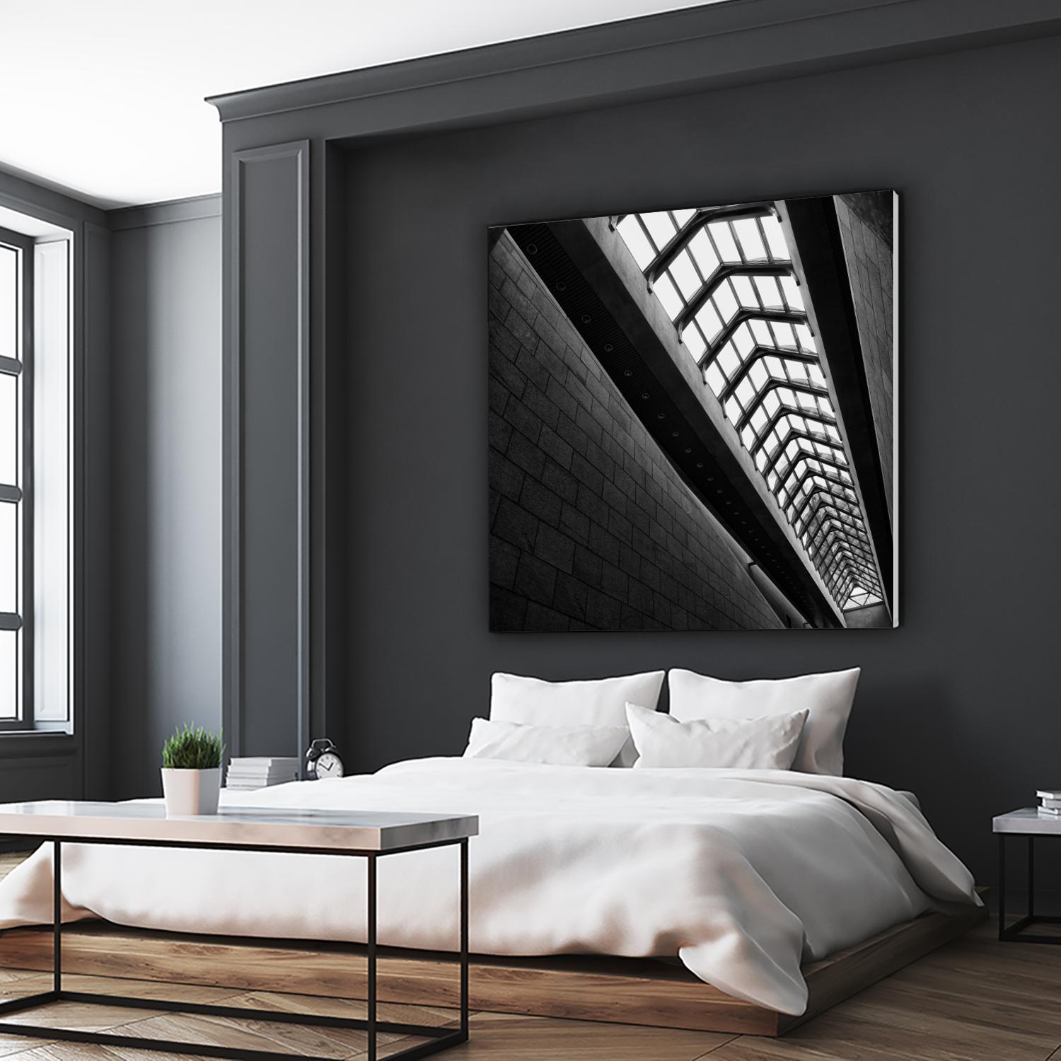 Urban line VI by Jean-François Dupuis on GIANT ART - white architectural