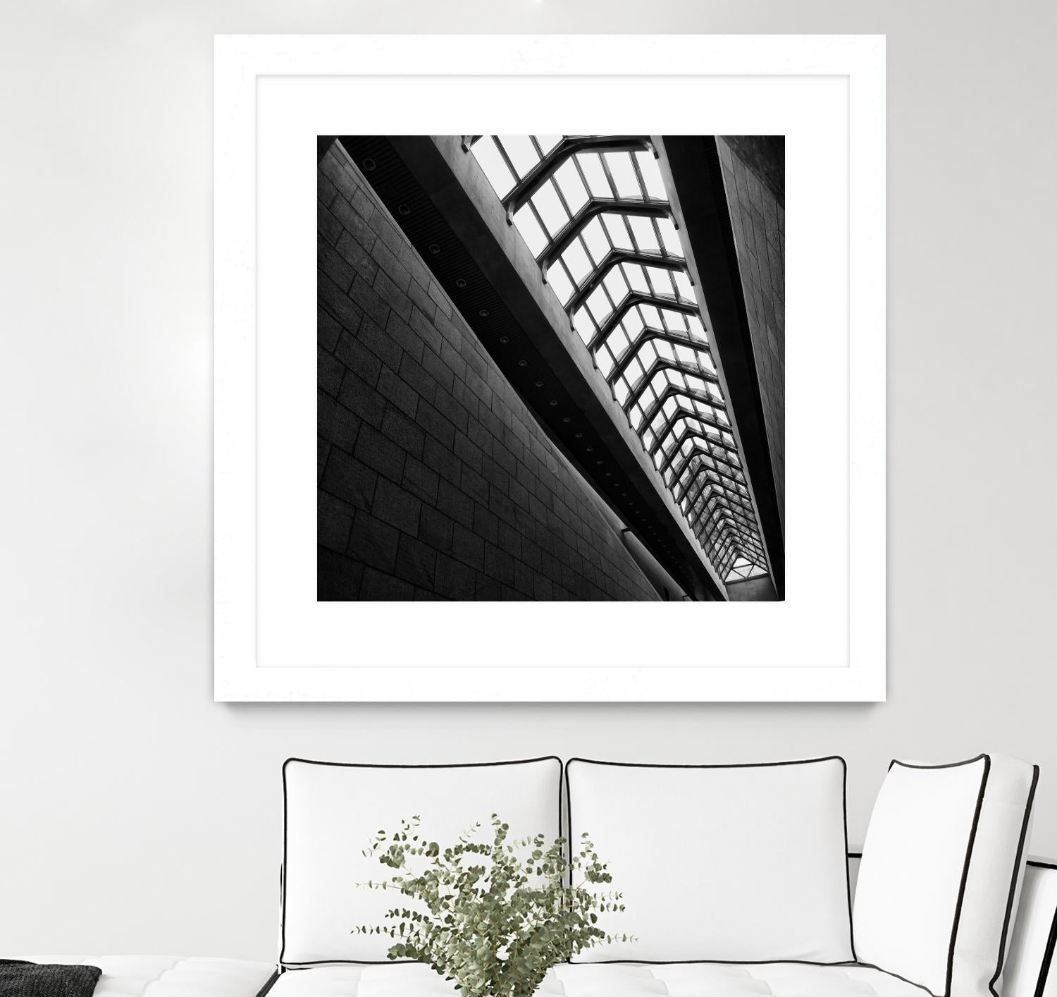 Urban line VI by Jean-François Dupuis on GIANT ART - white architectural