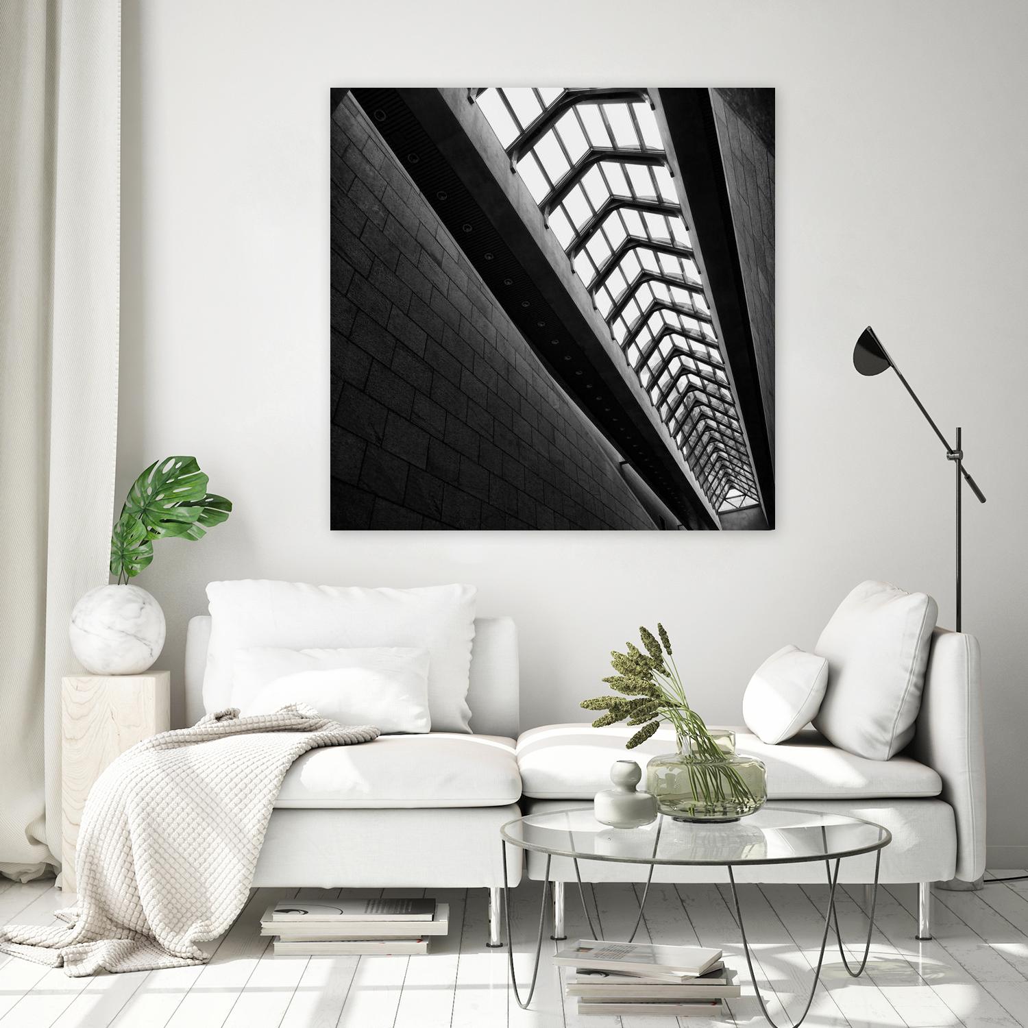 Urban line VI by Jean-François Dupuis on GIANT ART - white black & white