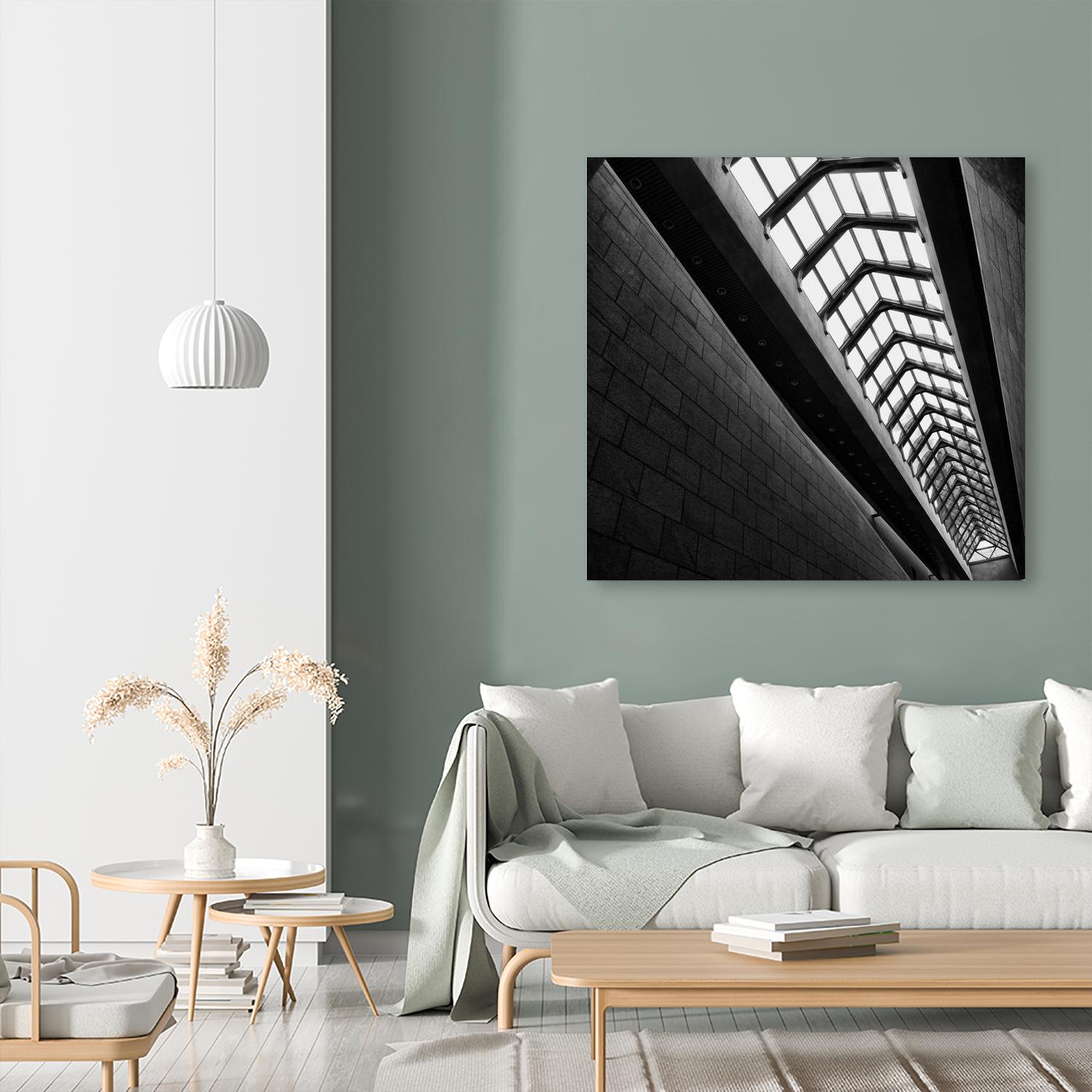 Urban line VI by Jean-François Dupuis on GIANT ART - white black & white