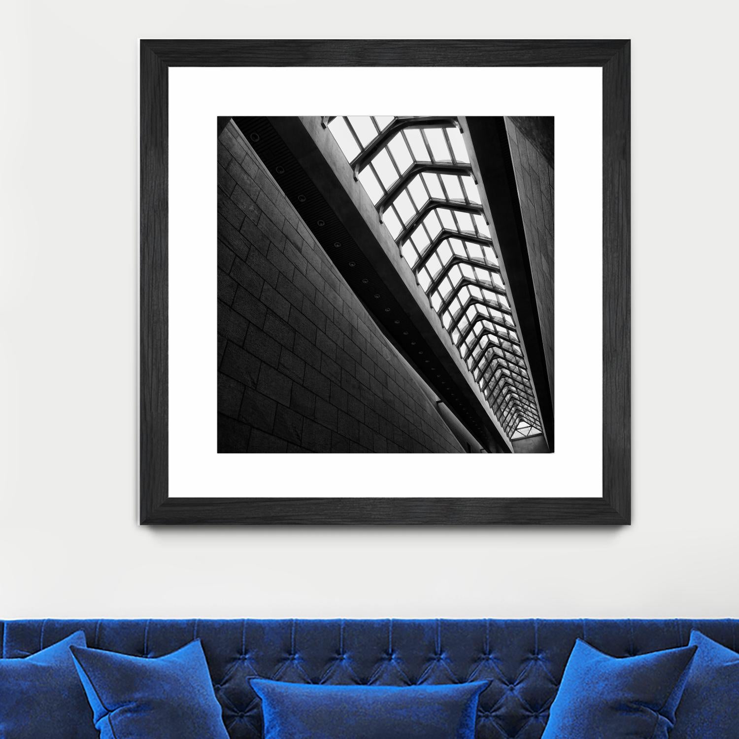 Urban line VI by Jean-François Dupuis on GIANT ART - white architectural