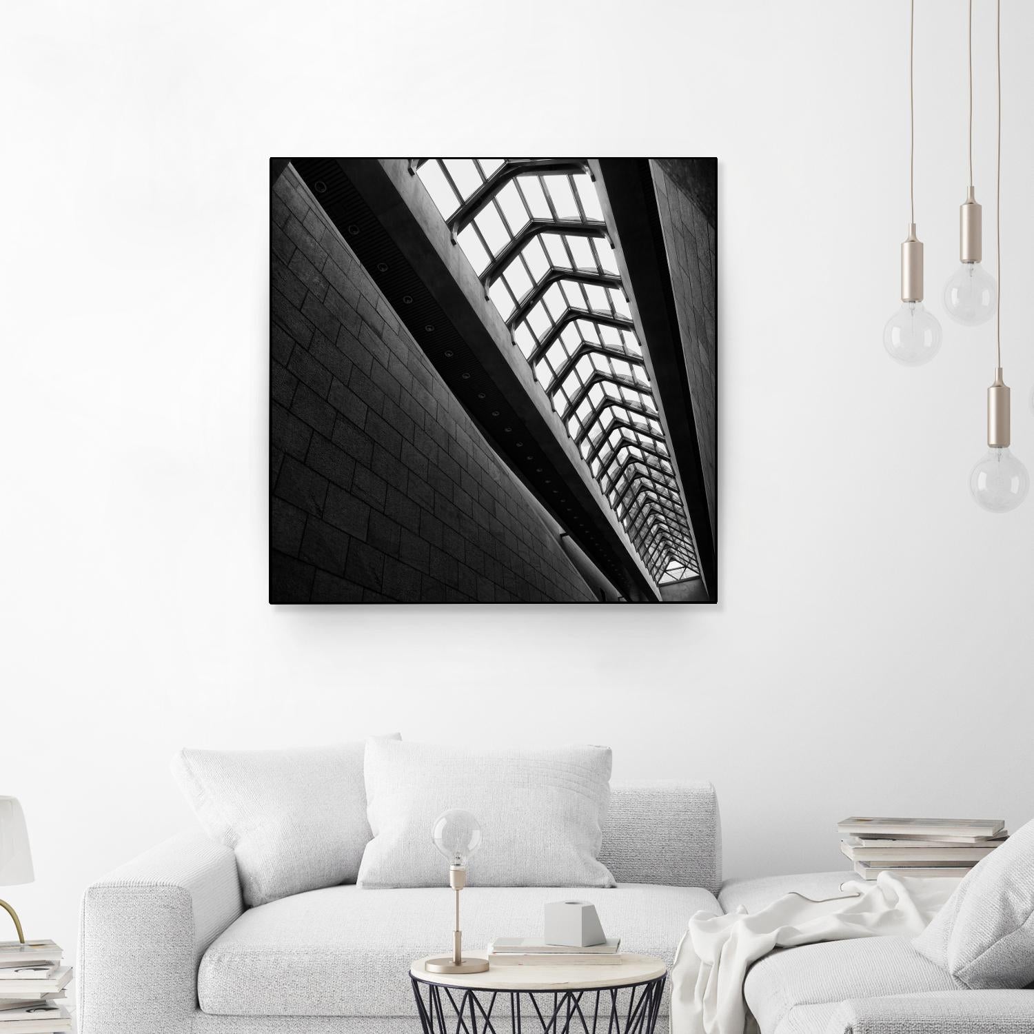 Urban line VI by Jean-François Dupuis on GIANT ART - white architectural