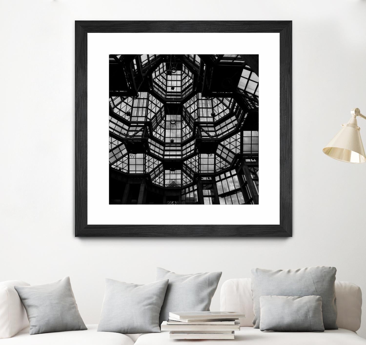 Urban line VIII by Jean-François Dupuis on GIANT ART - white architectural