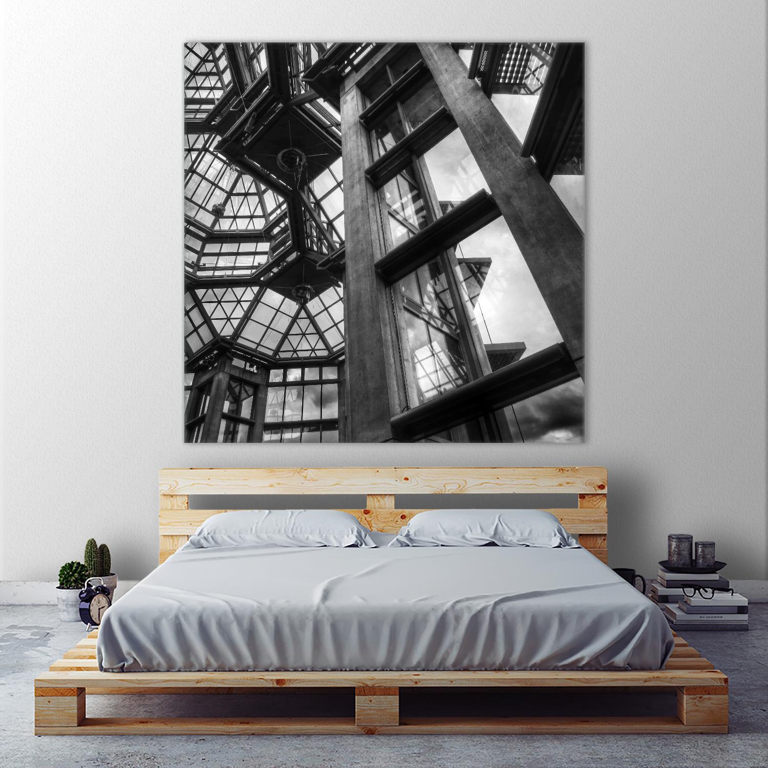 Urban line X by Jean-François Dupuis on GIANT ART - white architectural