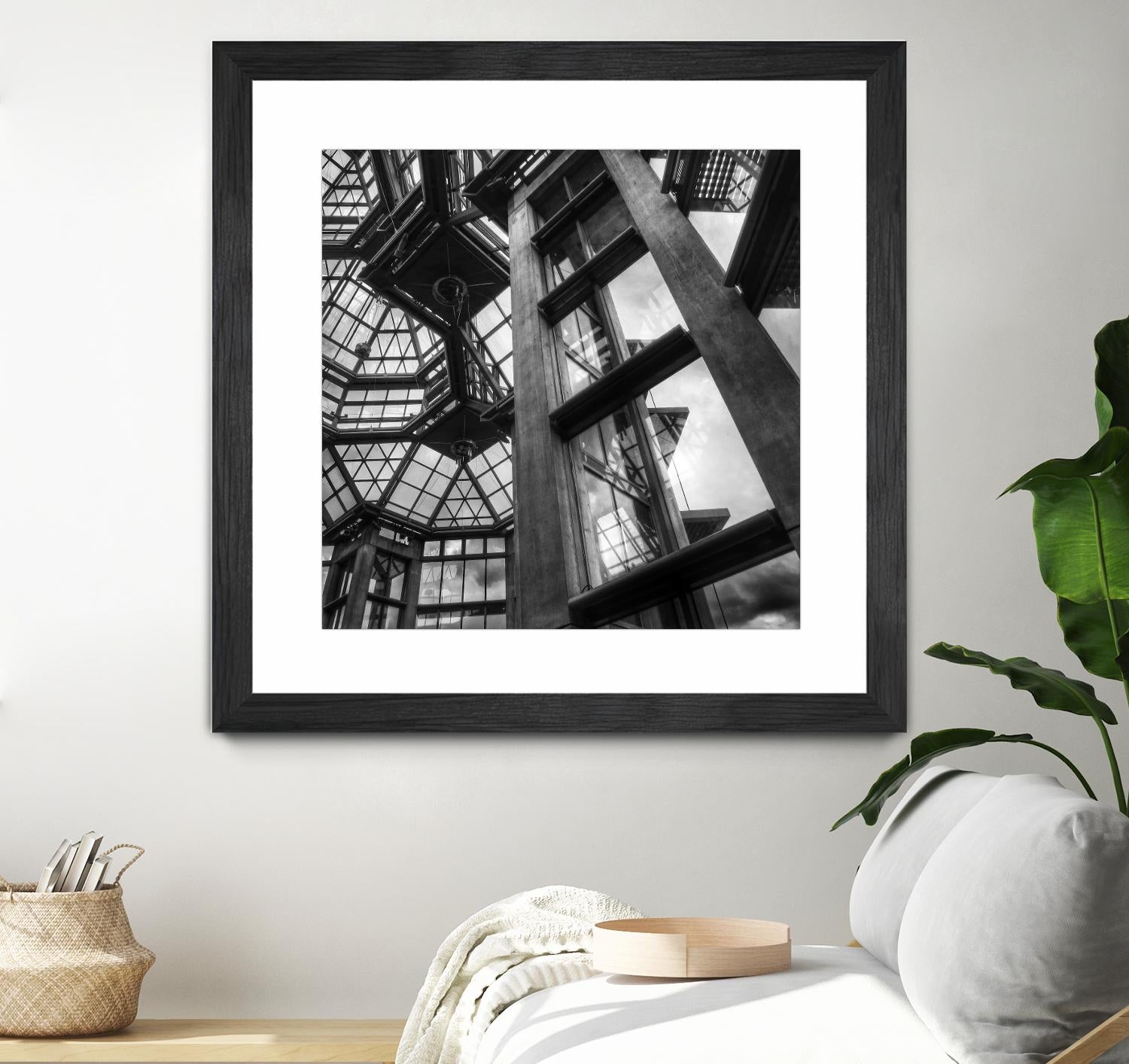 Urban line X by Jean-François Dupuis on GIANT ART - white architectural