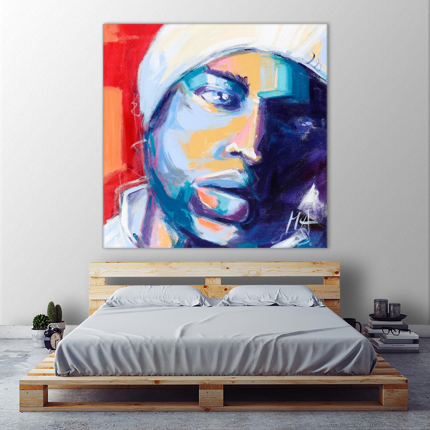 Regard Urbain by Marc Archambault on GIANT ART - blue men and women