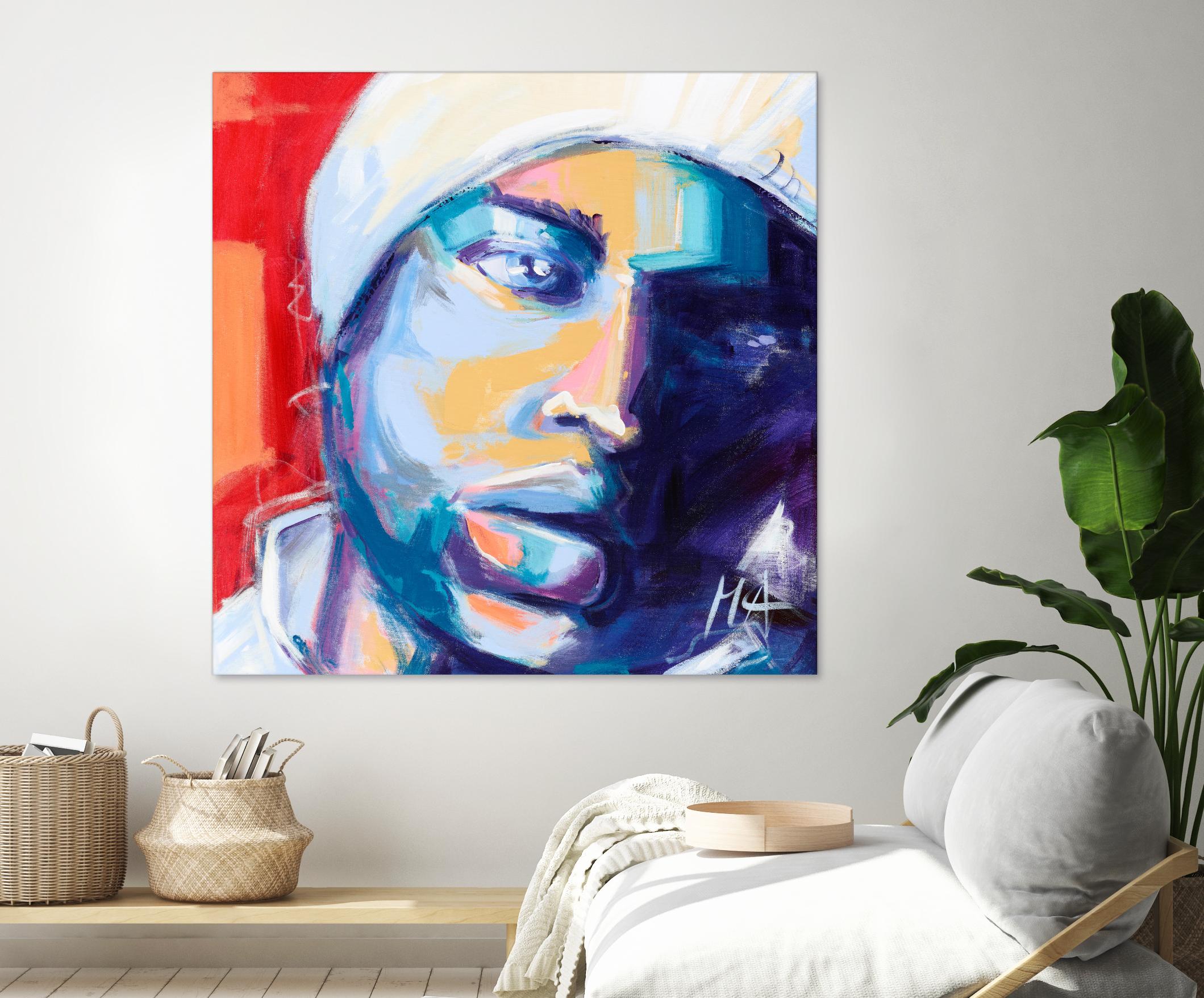 Regard Urbain by Marc Archambault on GIANT ART - blue men and women