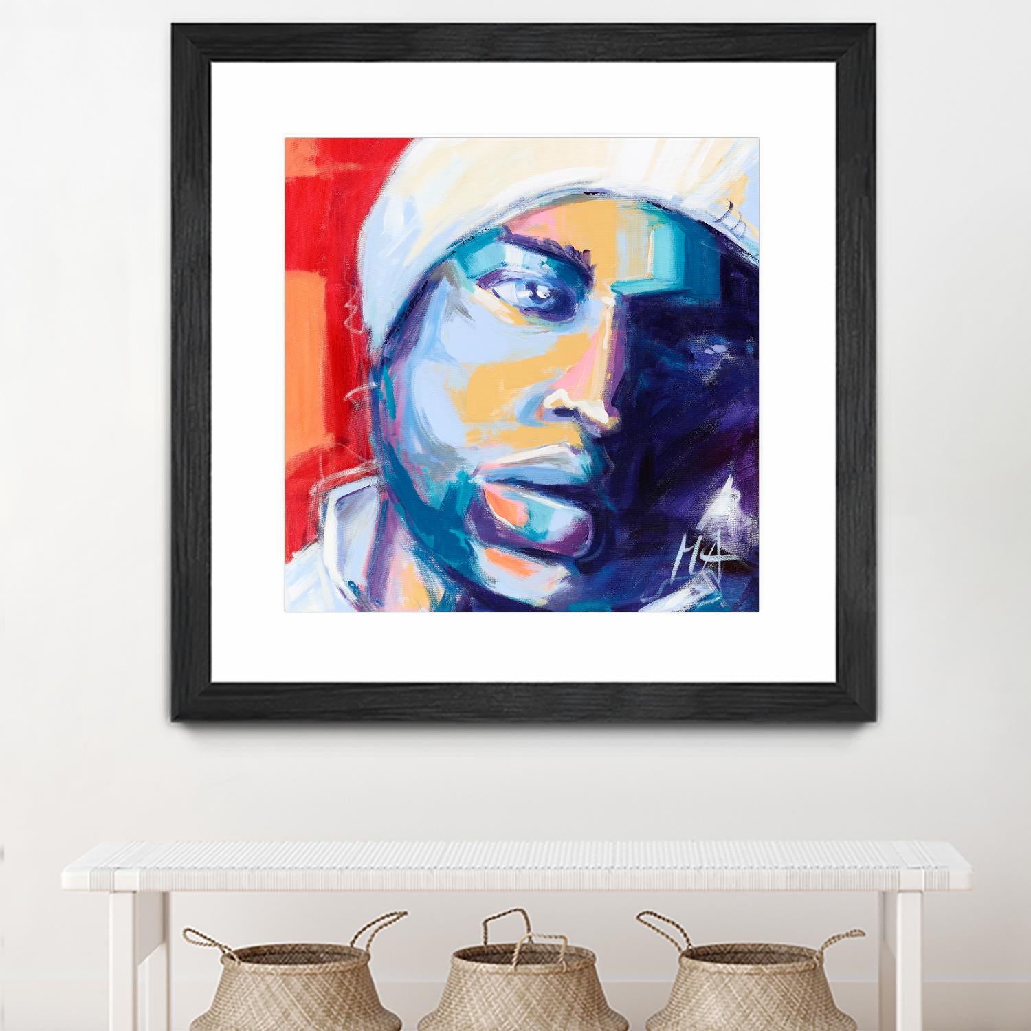 Regard Urbain by Marc Archambault on GIANT ART - blue men and women