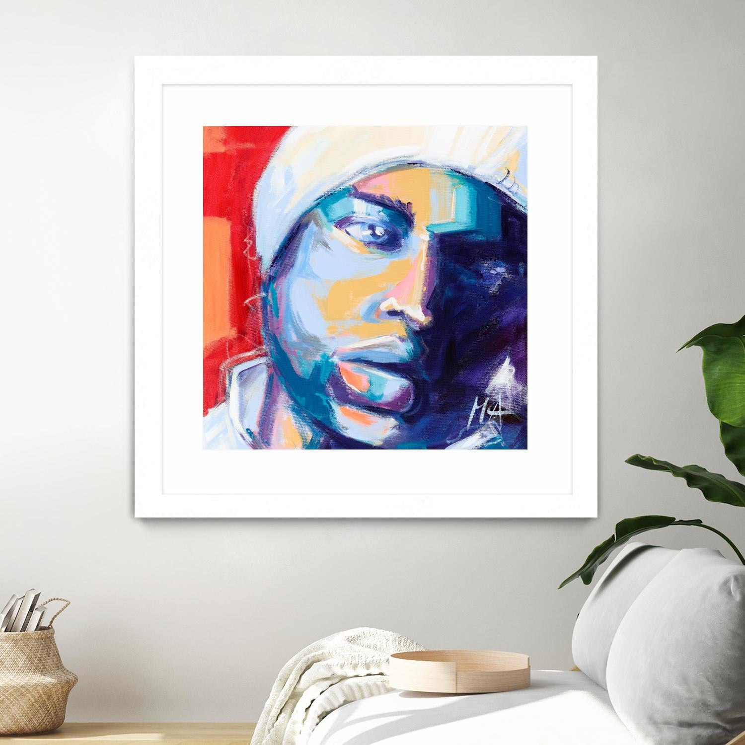 Regard Urbain by Marc Archambault on GIANT ART - blue men and women