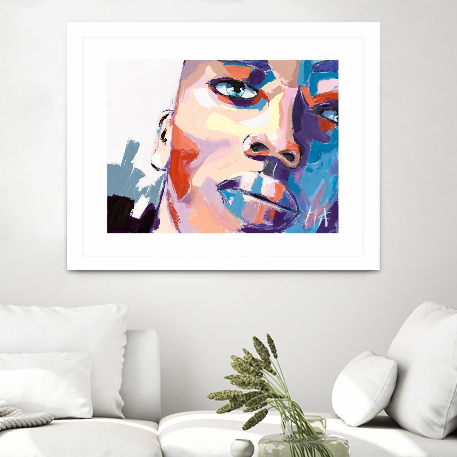 Confiant by Marc Archambault on GIANT ART - beige men and women