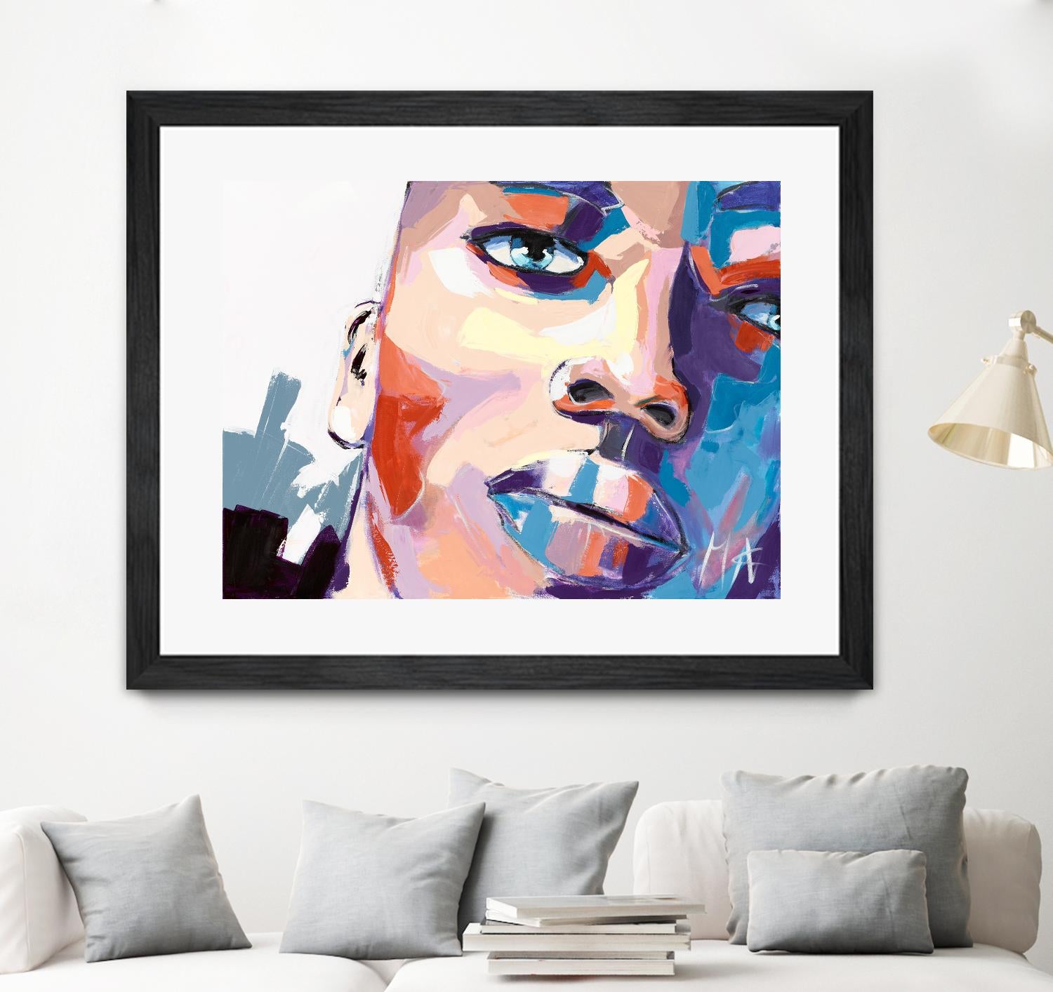 Confiant by Marc Archambault on GIANT ART - beige men and women