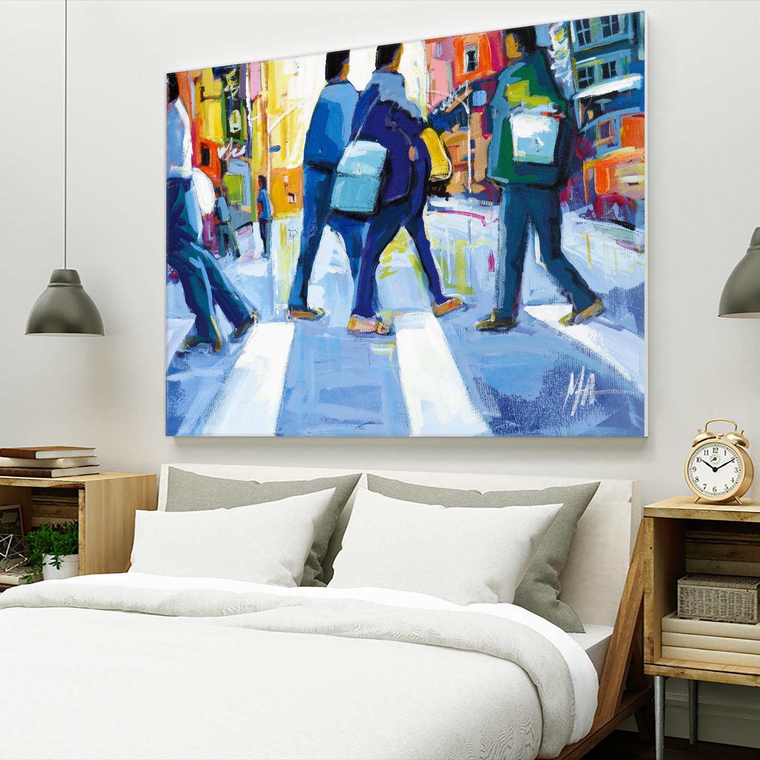 Go City III by Marc Archambault on GIANT ART - green city scene