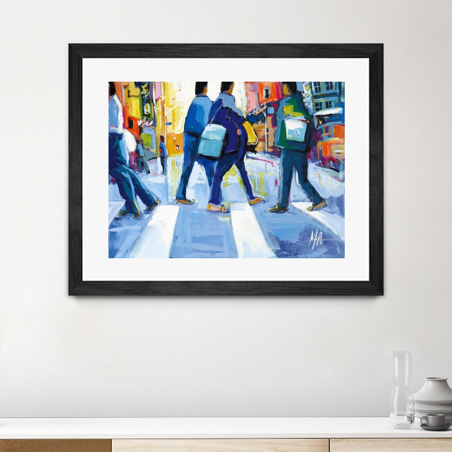 Go City III by Marc Archambault on GIANT ART - green city scene