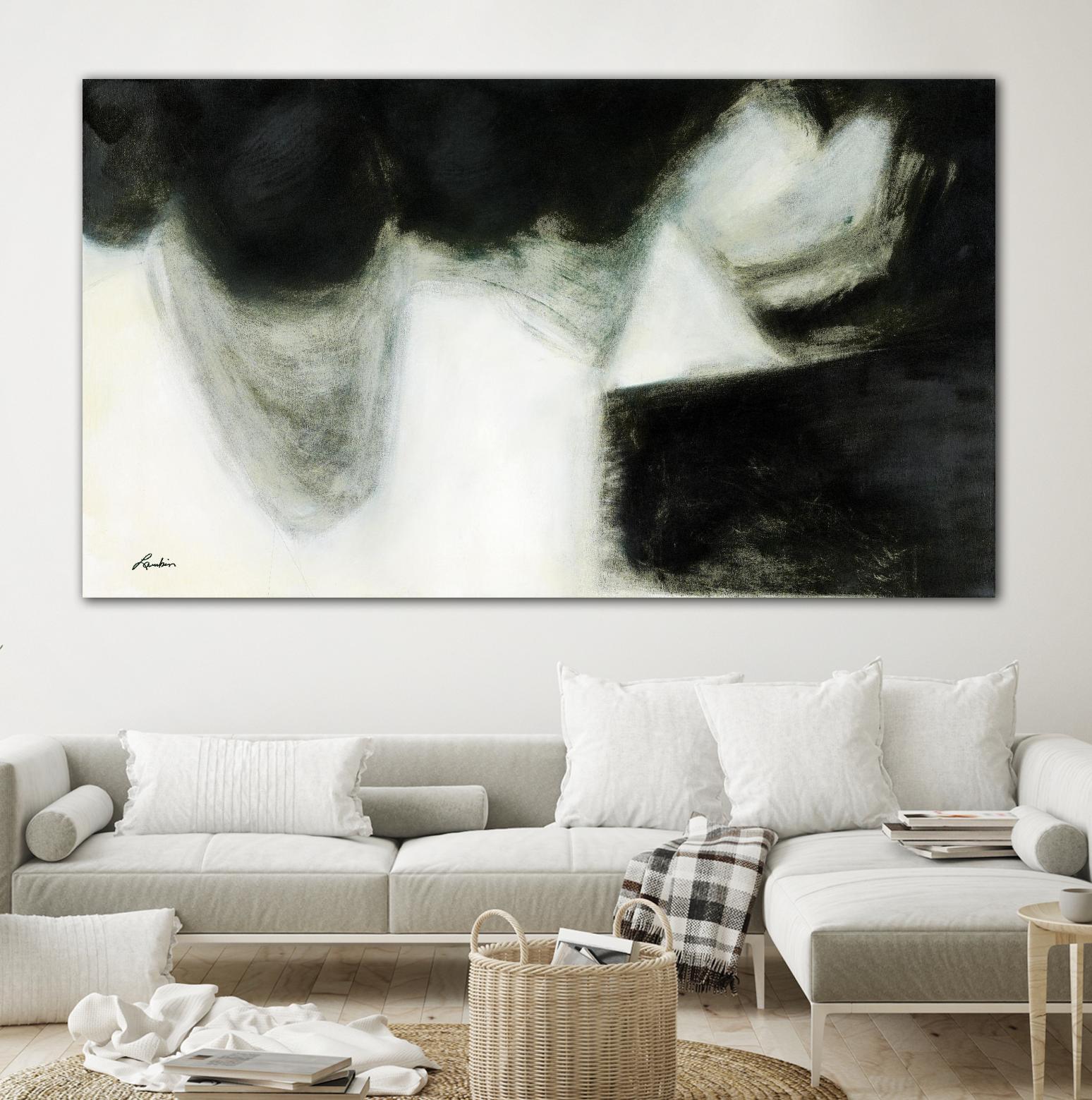 Nigri by Diane Lambin on GIANT ART - white abstract