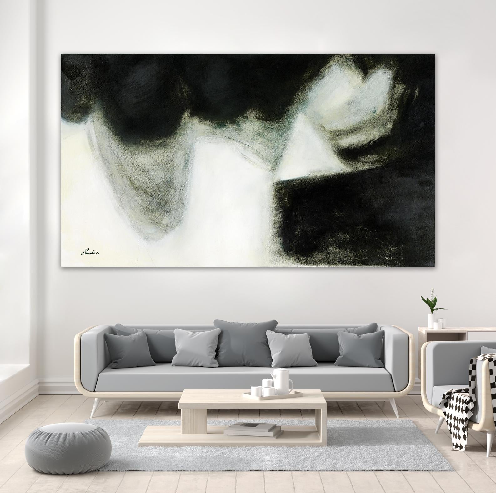 Nigri by Diane Lambin on GIANT ART - white abstract