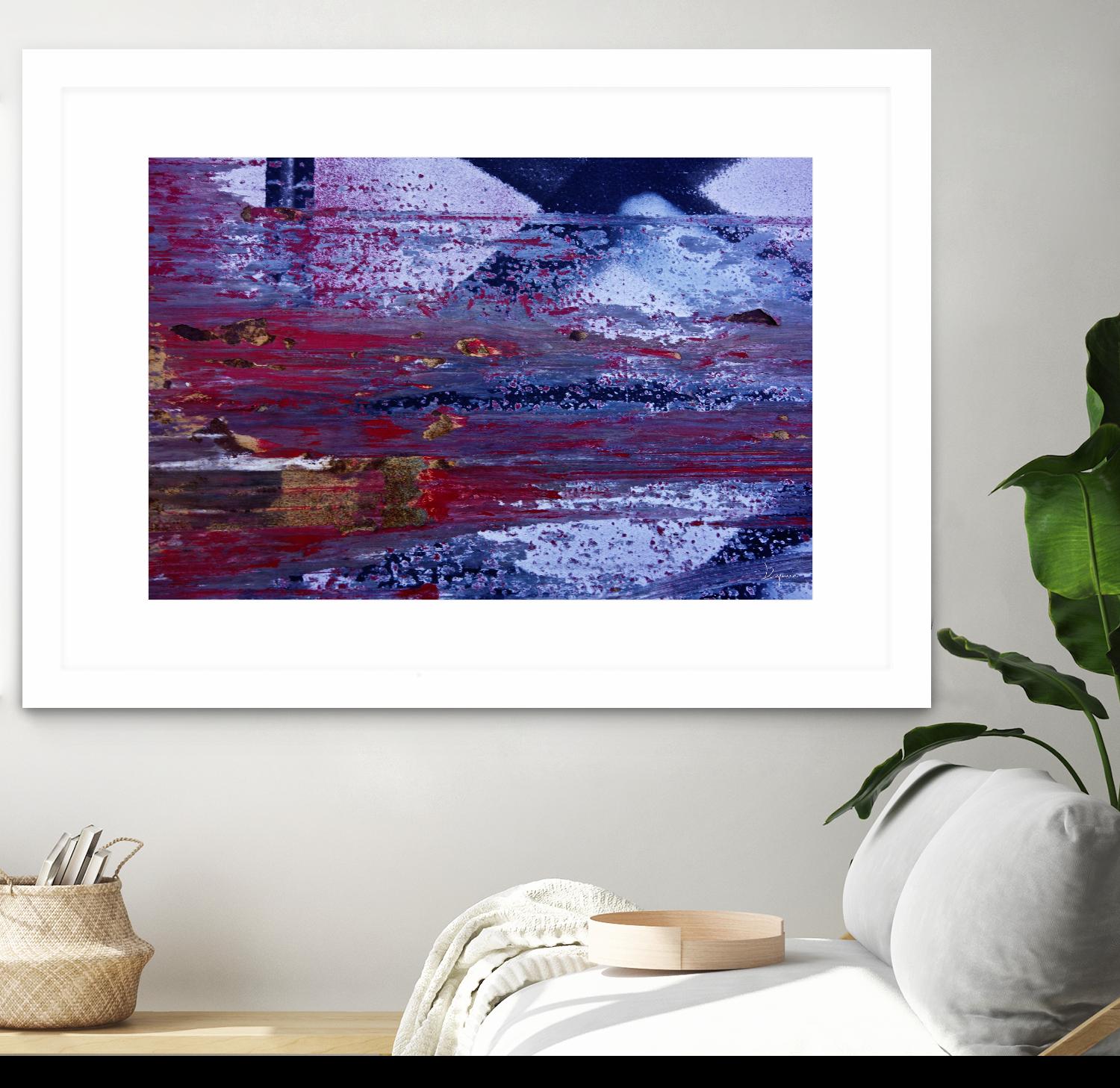 We Meet Halfway II by Jean-François Dupuis on GIANT ART - purple abstract