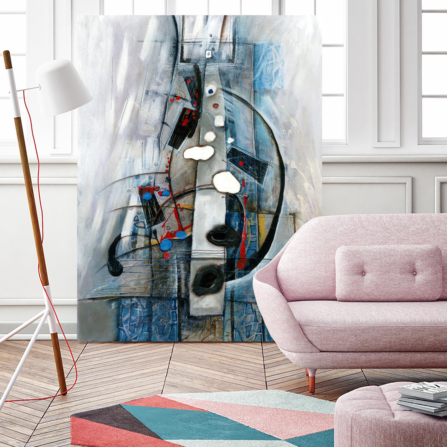 Tout de même inusité by Sylvie Cloutier on GIANT ART - black abstract