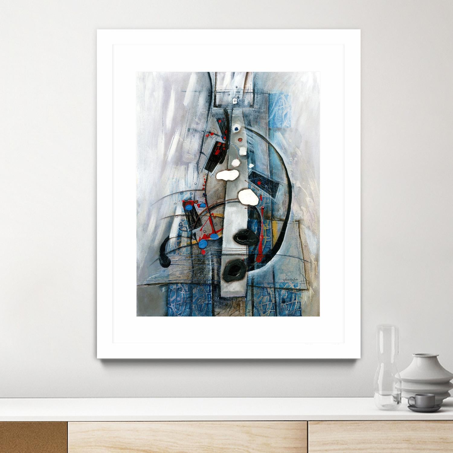 Tout de même inusité by Sylvie Cloutier on GIANT ART - black abstract