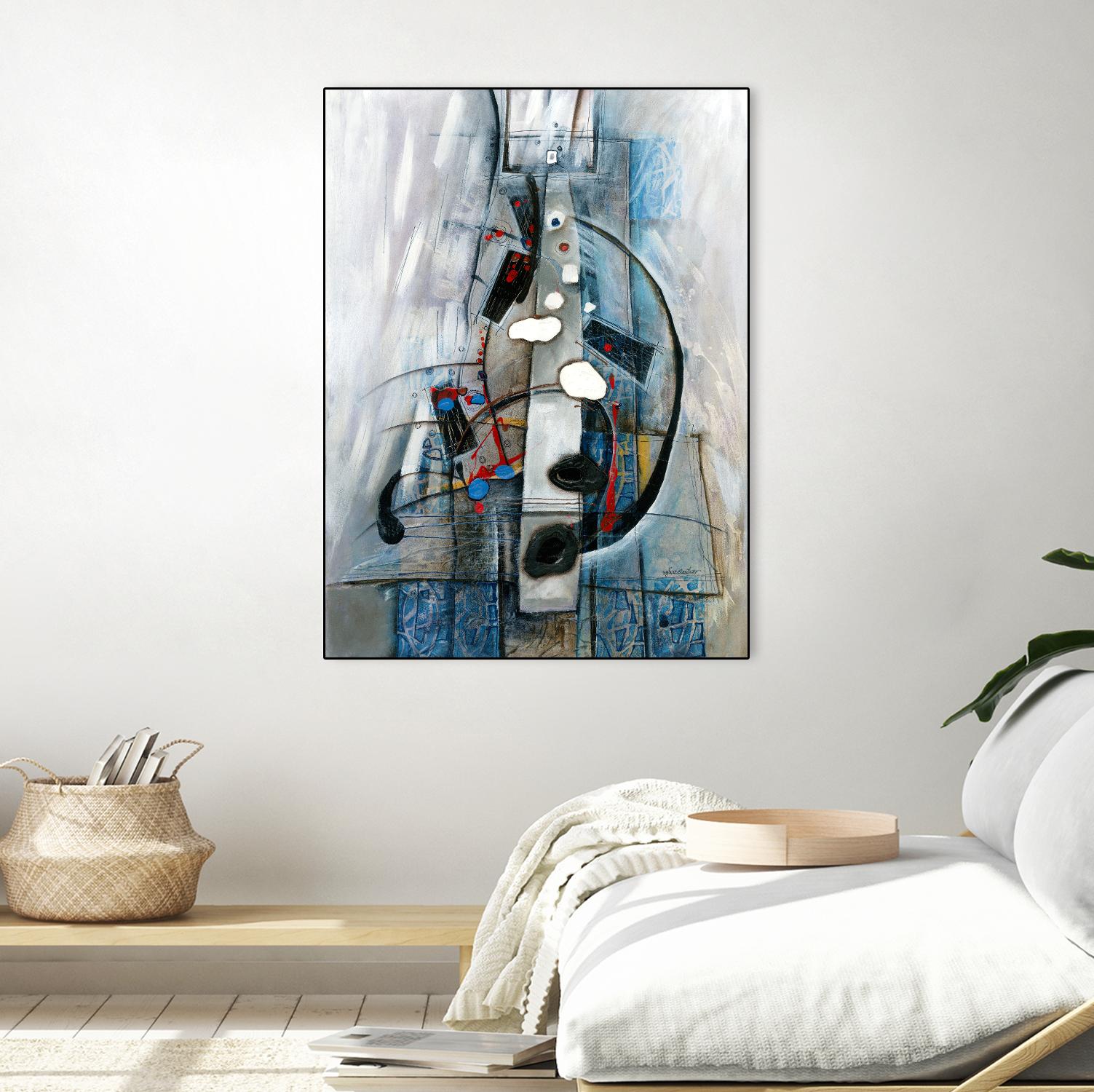 Tout de même inusité by Sylvie Cloutier on GIANT ART - black abstract