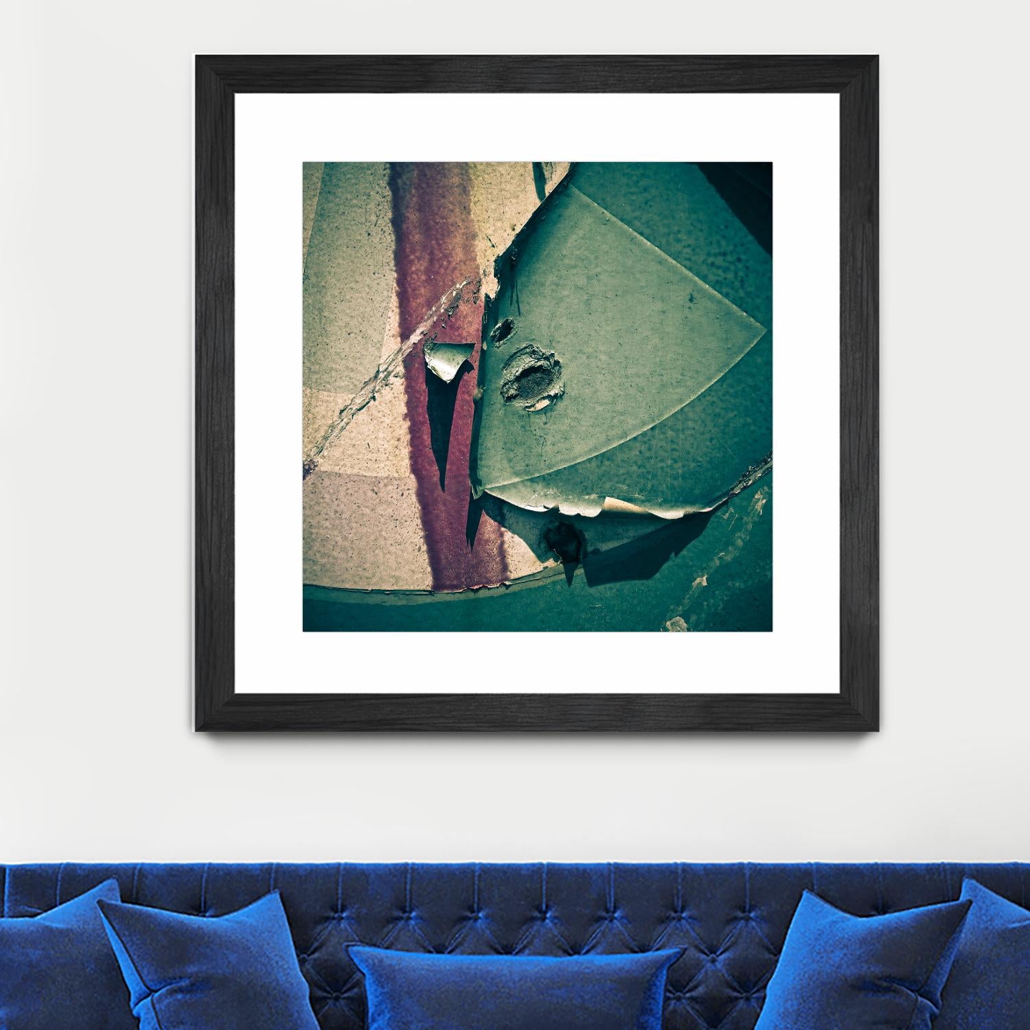 Contrast in Metal IV by Jean-François Dupuis on GIANT ART - pink photo art rust