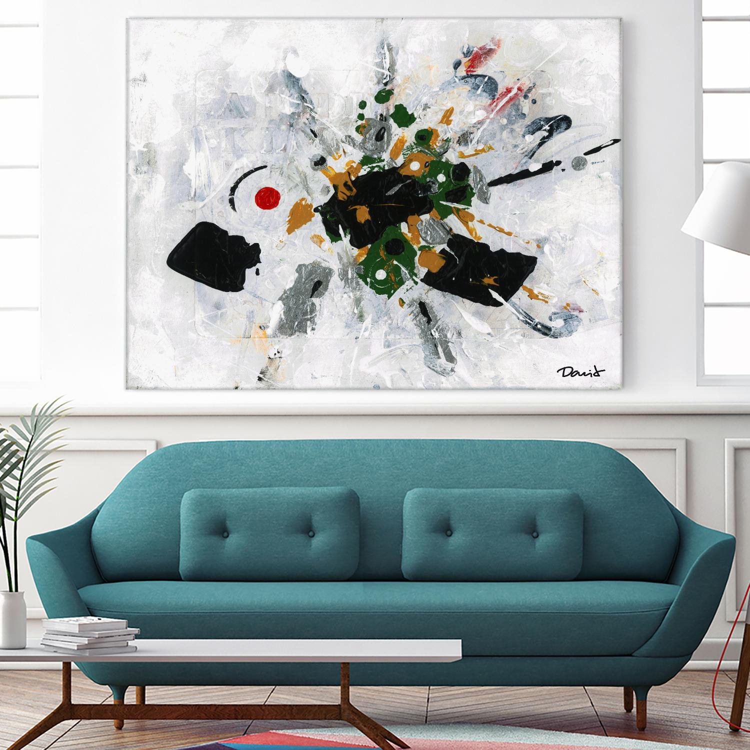 Poisson espion by Pierre David on GIANT ART - black abstract