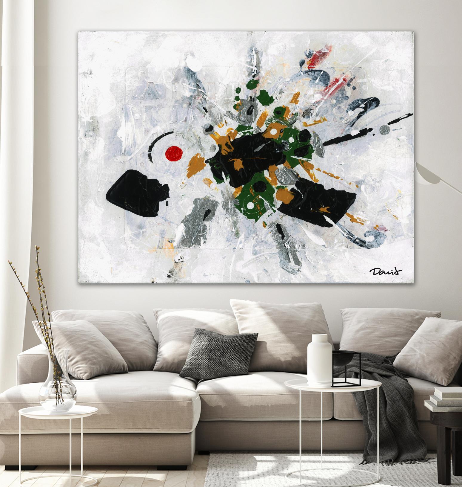 Poisson espion by Pierre David on GIANT ART - black abstract