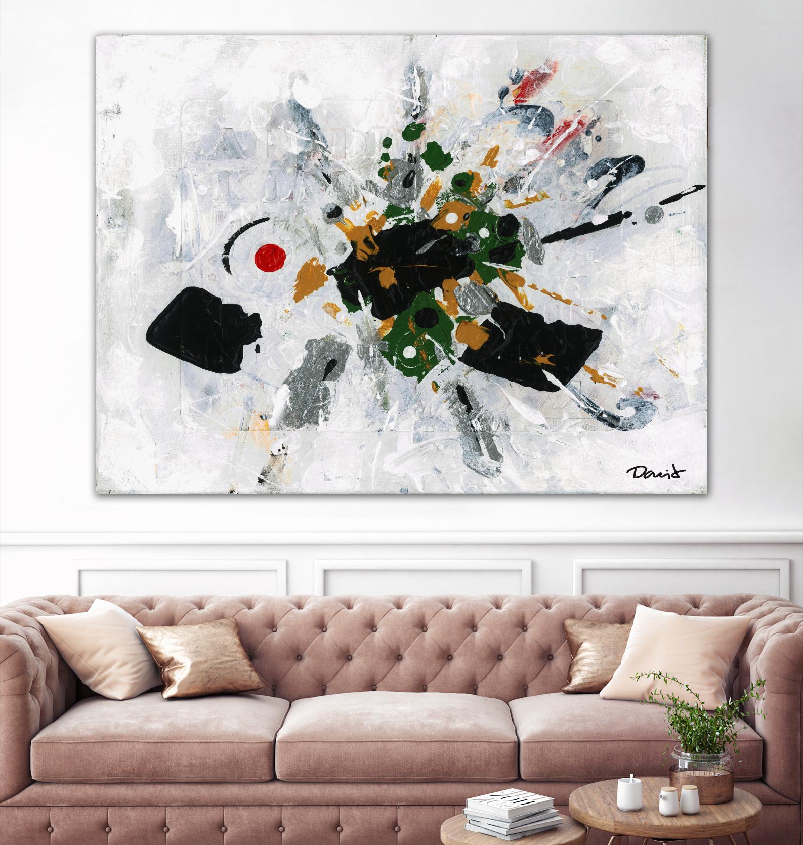 Poisson espion by Pierre David on GIANT ART - black abstract