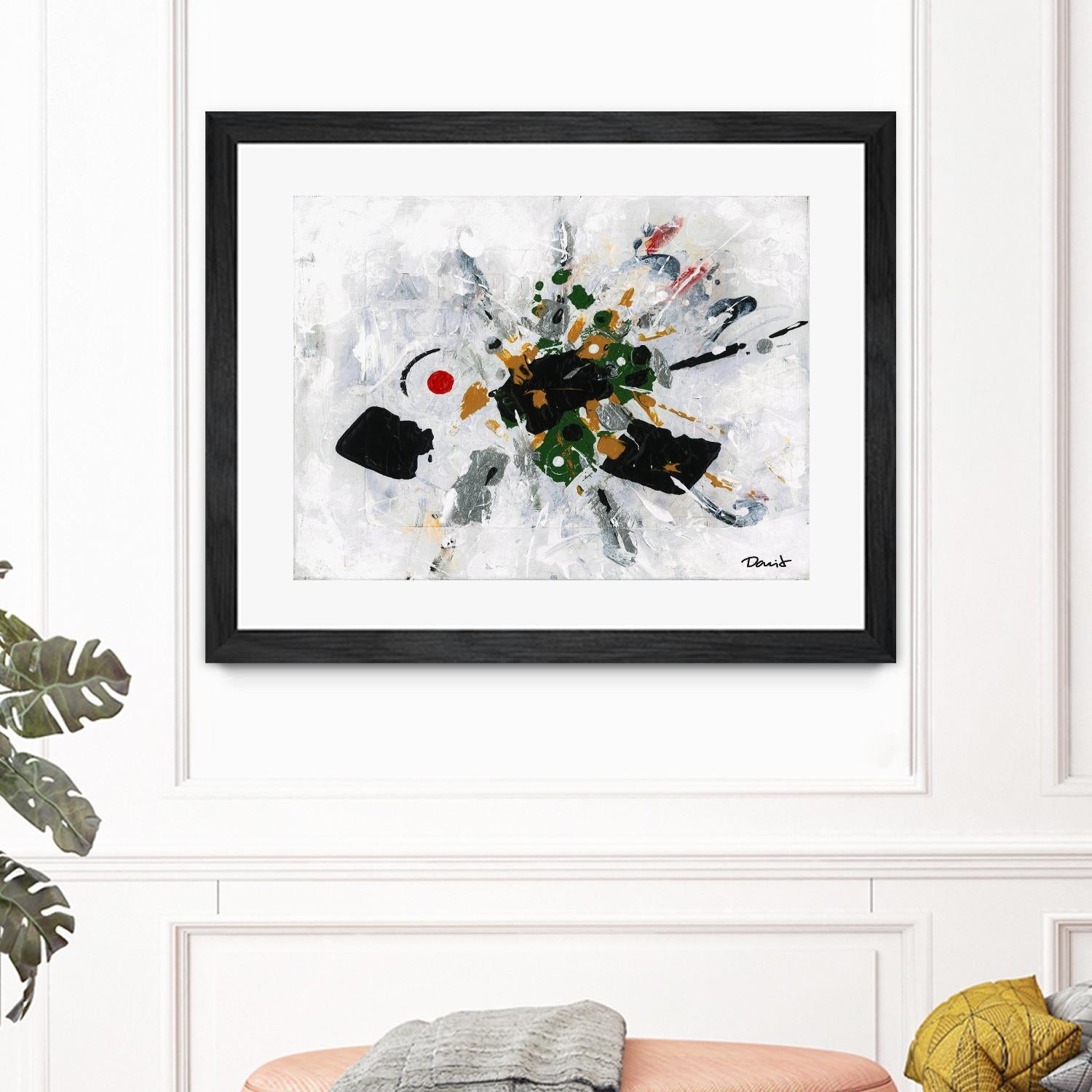 Poisson espion by Pierre David on GIANT ART - white abstract quebecois