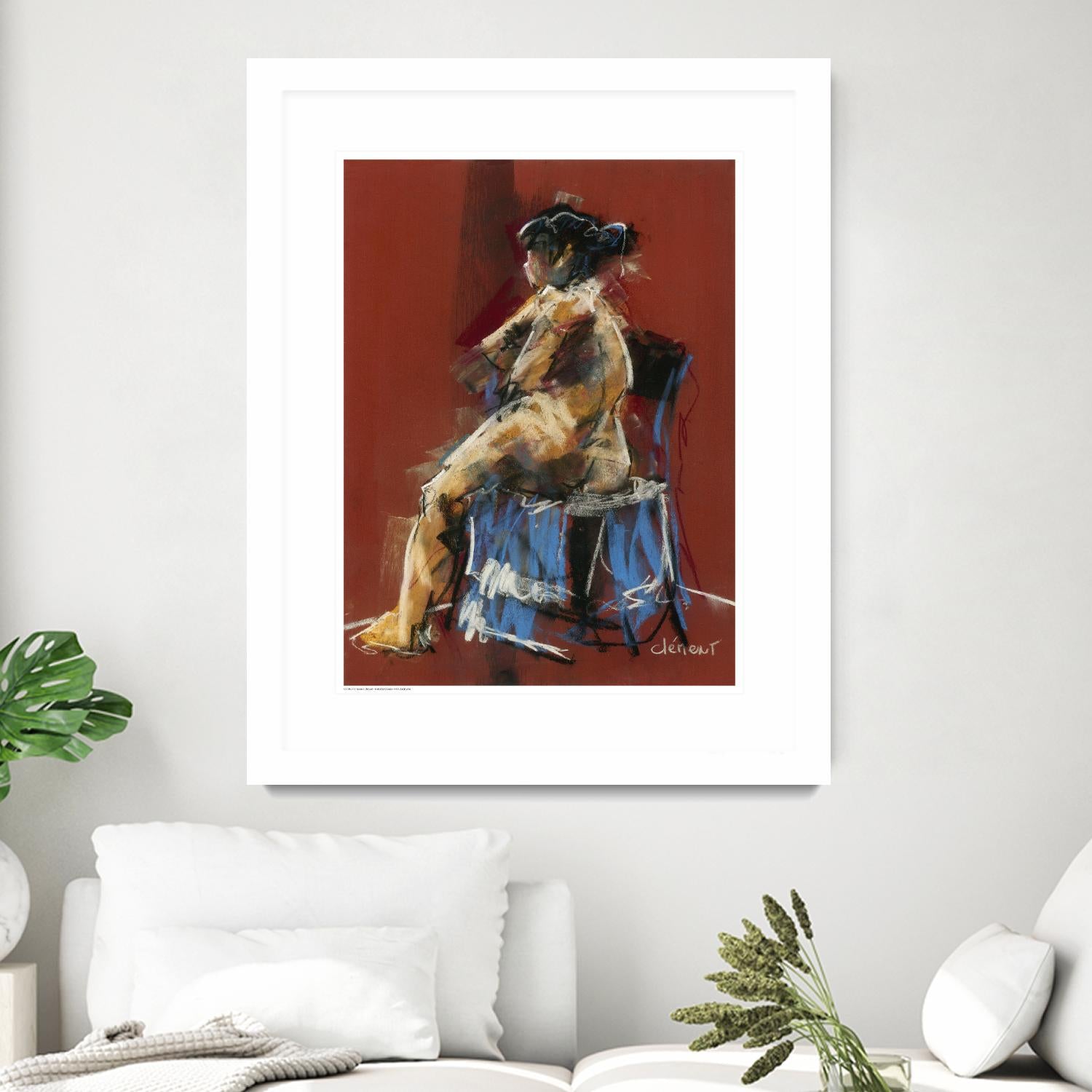 Arnase by Jacques Clement on GIANT ART - beige nude