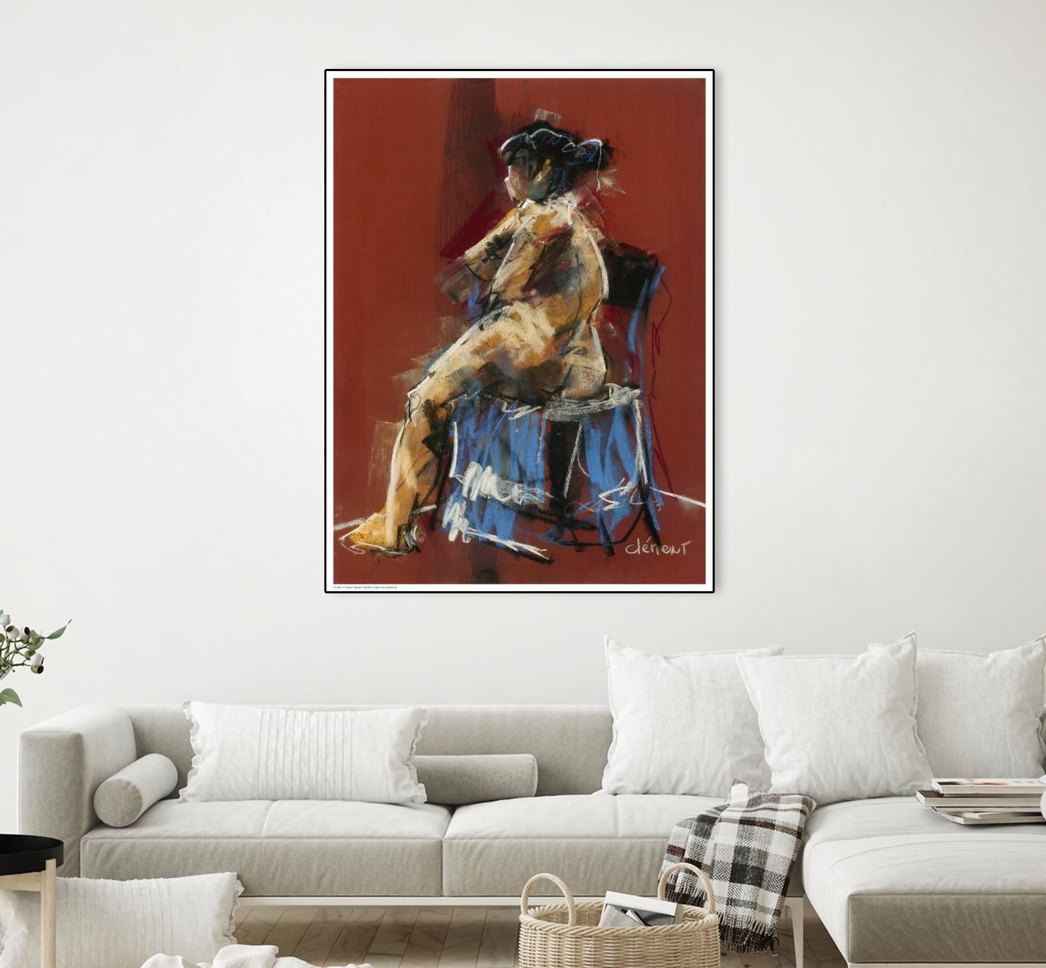 Arnase by Jacques Clement on GIANT ART - beige nude