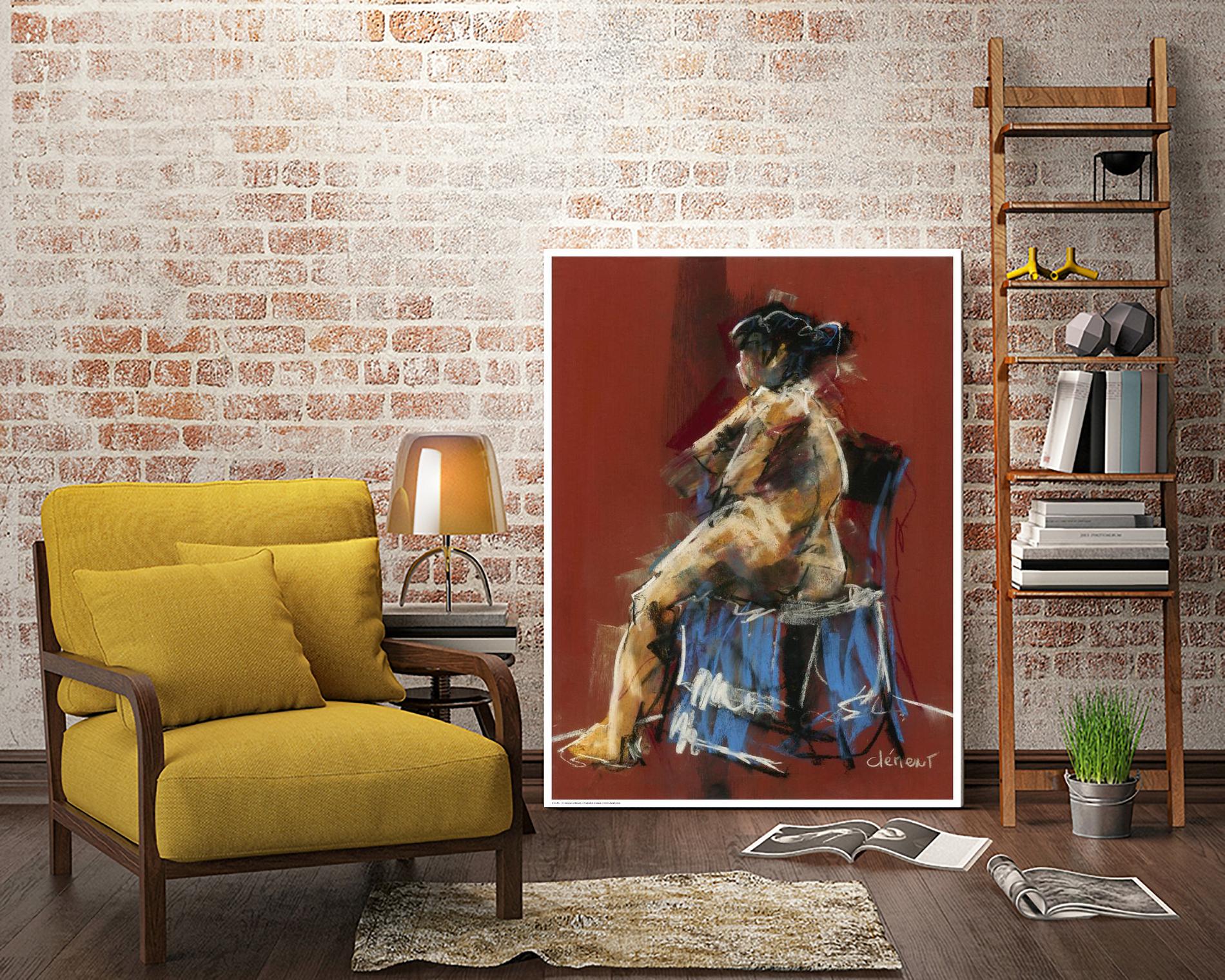 Arnase by Jacques Clement on GIANT ART - beige nude