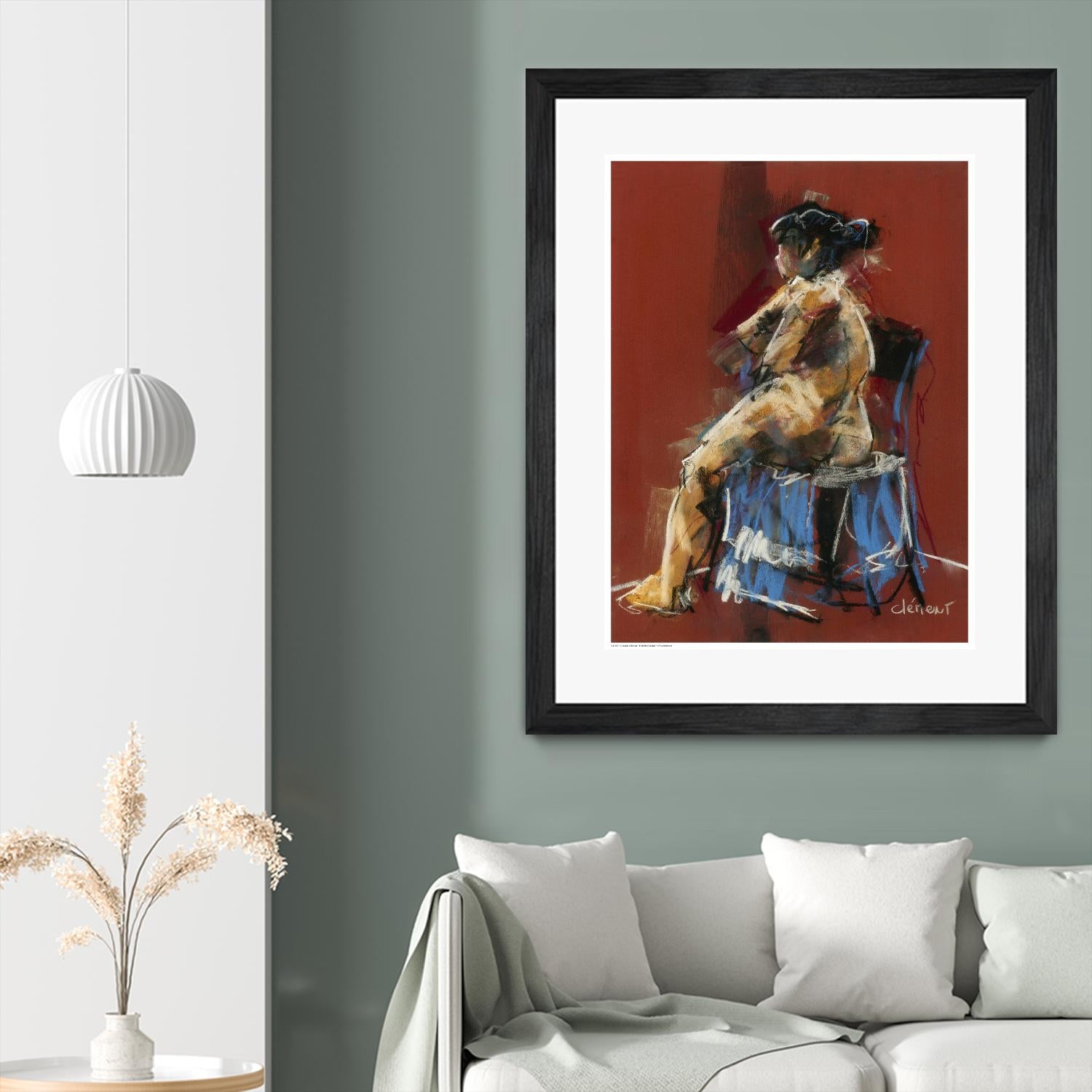 Arnase by Jacques Clement on GIANT ART - beige nude