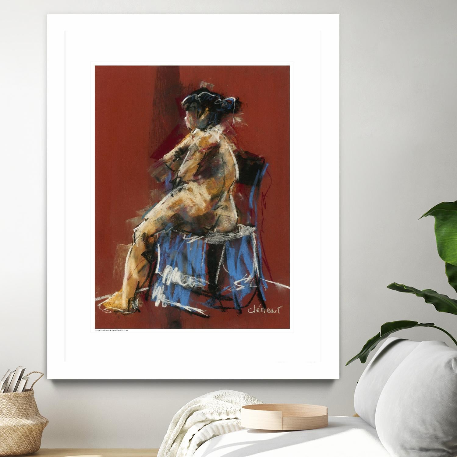 Arnase by Jacques Clement on GIANT ART - beige nude