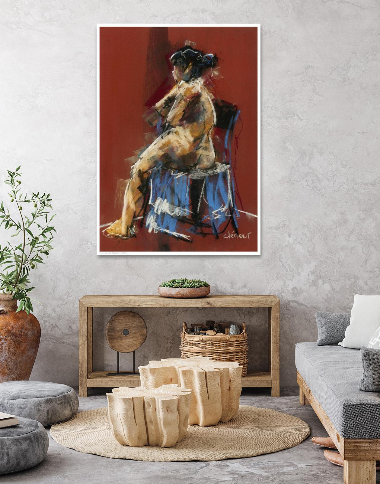 Arnase by Jacques Clement on GIANT ART - beige nude