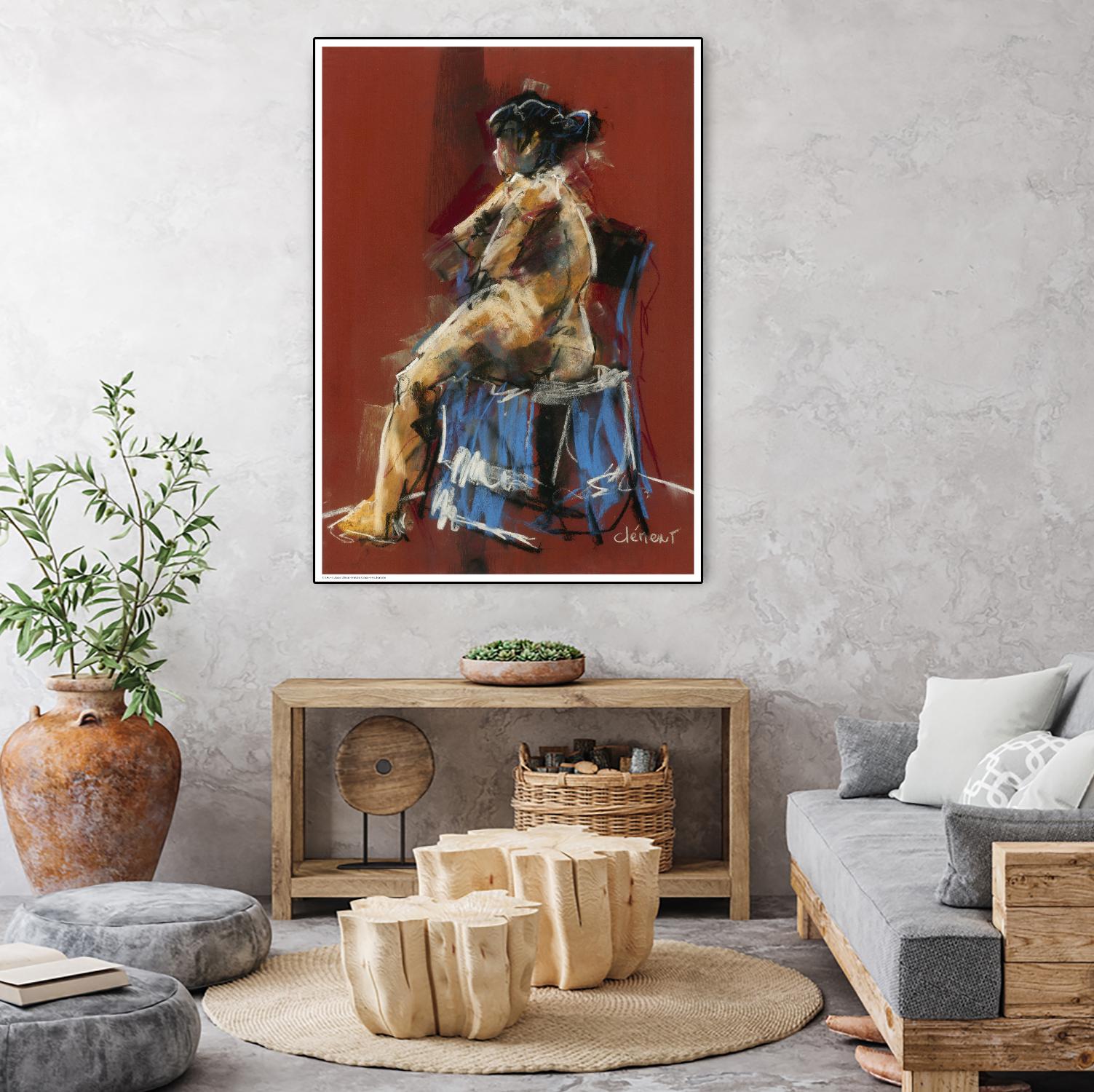 Arnase by Jacques Clement on GIANT ART - beige nude