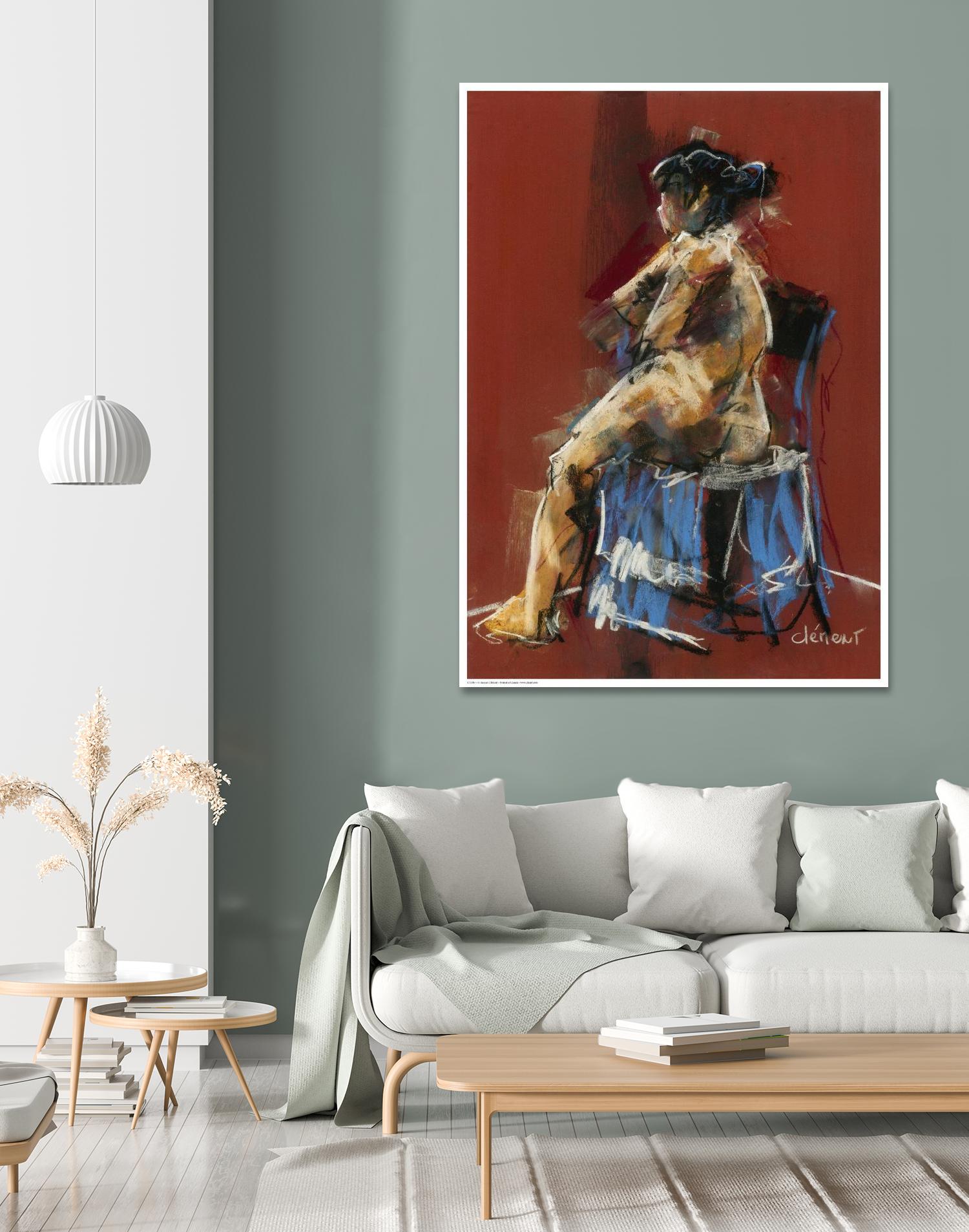 Arnase by Jacques Clement on GIANT ART - beige nude