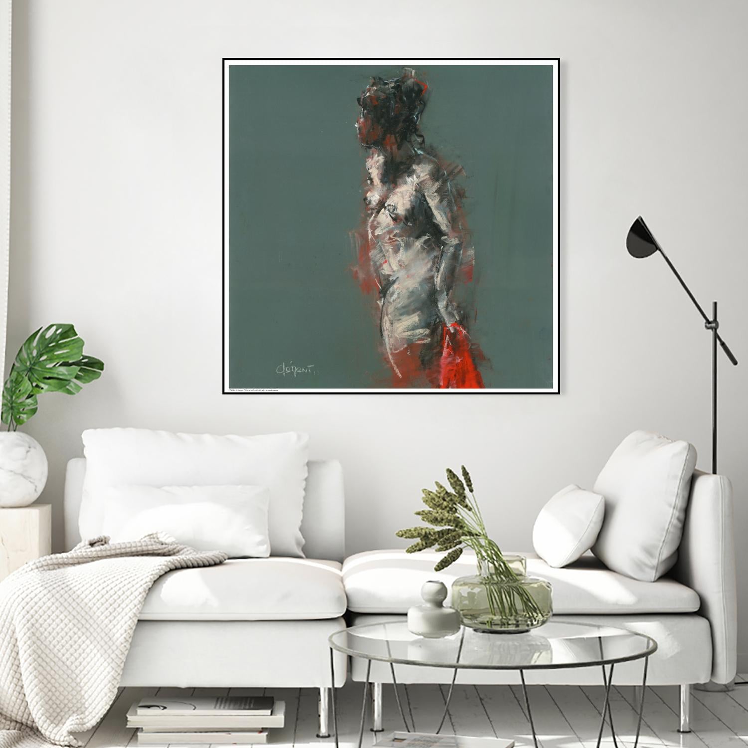 Adale by Jacques Clement on GIANT ART - red nude
