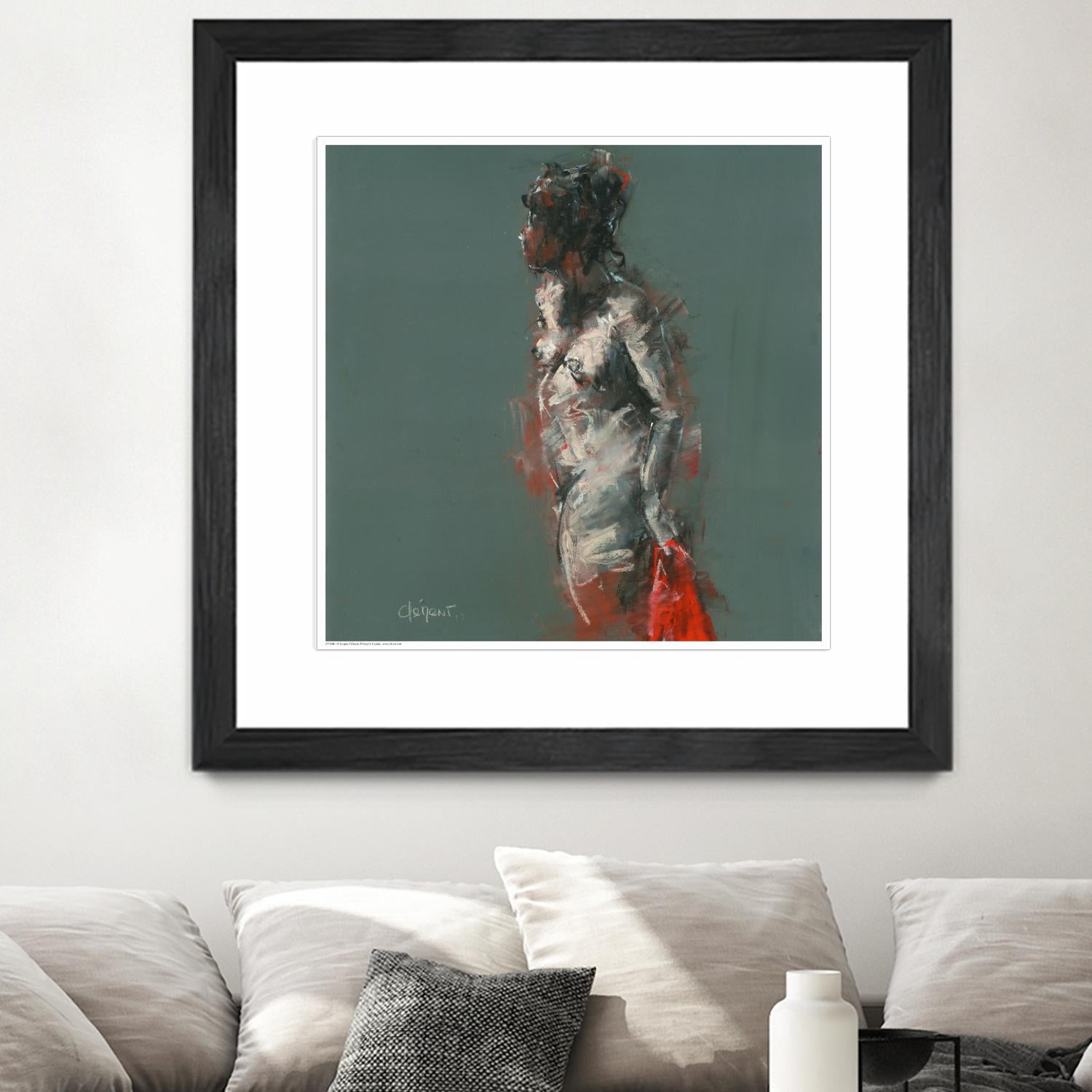 Adale by Jacques Clement on GIANT ART - red nude