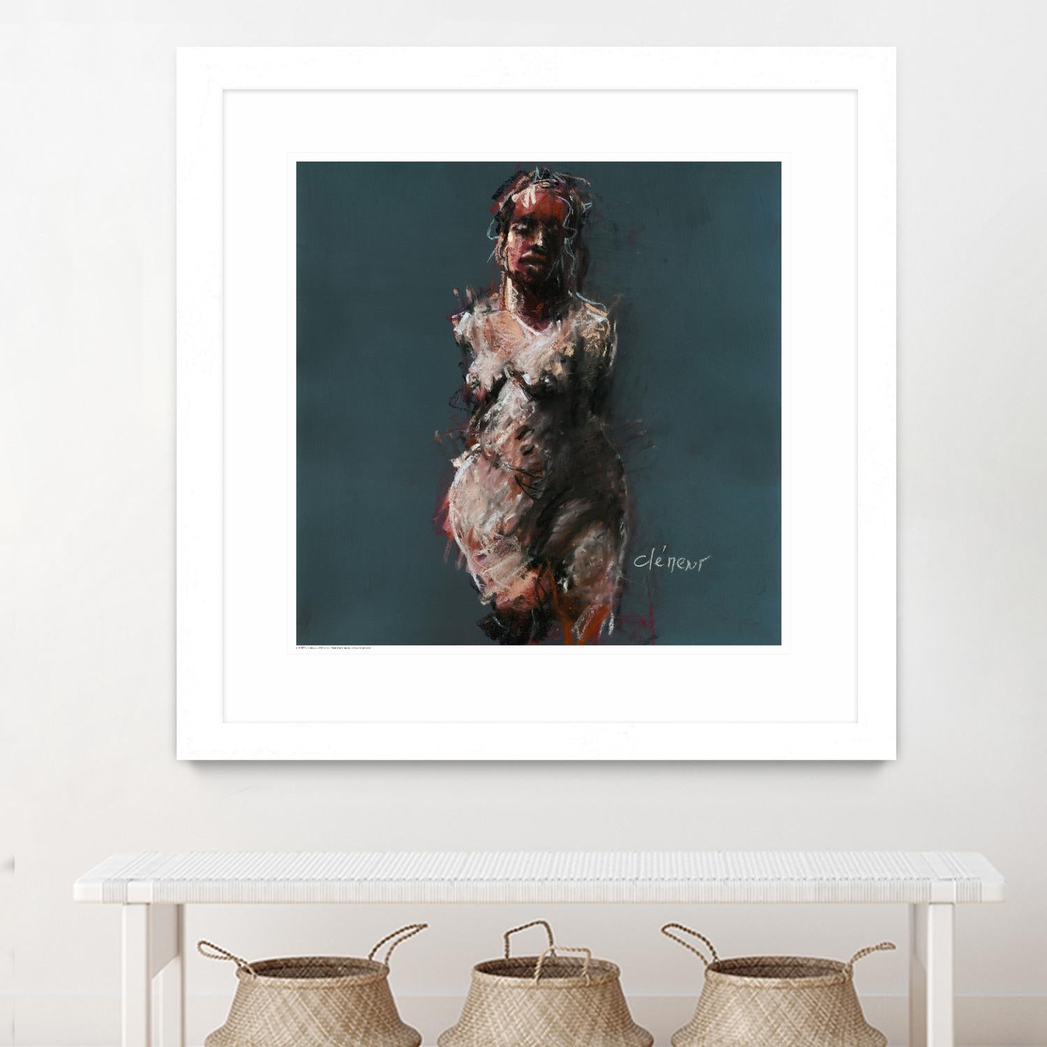 Emary by Jacques Clement on GIANT ART - beige nude