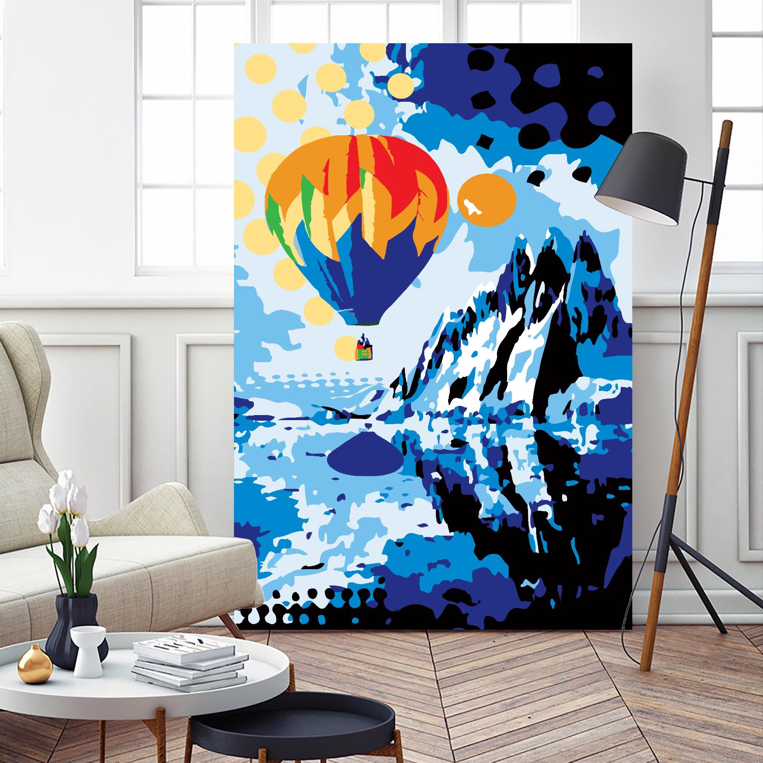 Ballon by Ray Lengelé on GIANT ART - black pop art - alternative