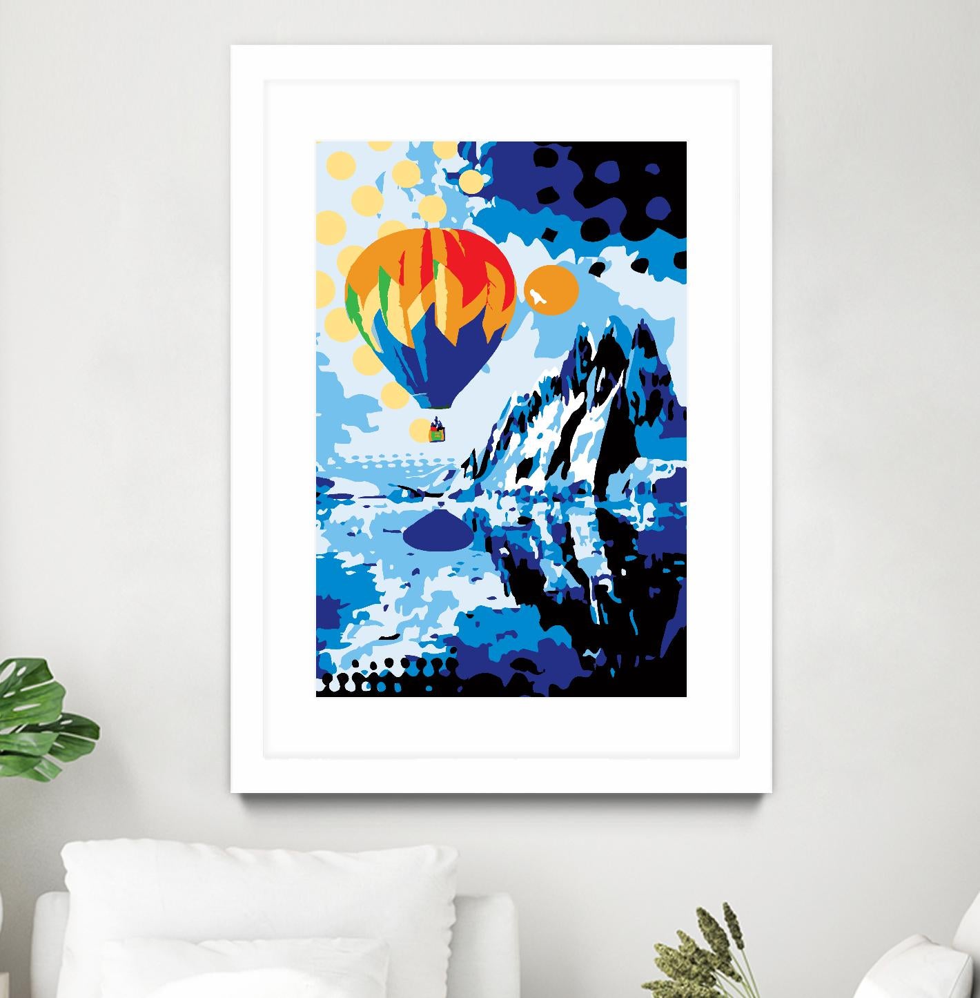 Ballon by Ray Lengelé on GIANT ART - black pop art - alternative