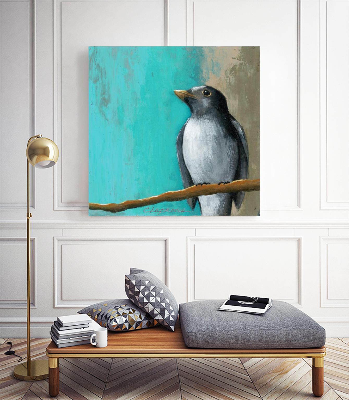 31 juillet 2015 by Marie Claprood on GIANT ART - white animal bird