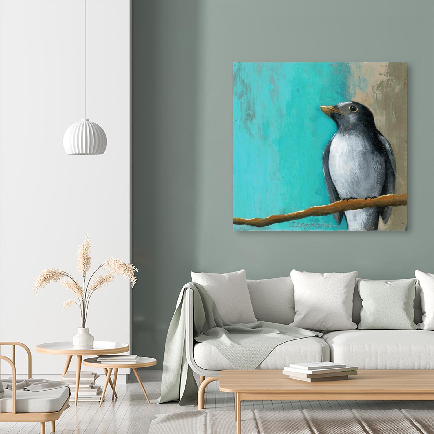 31 juillet 2015 by Marie Claprood on GIANT ART - white animal bird