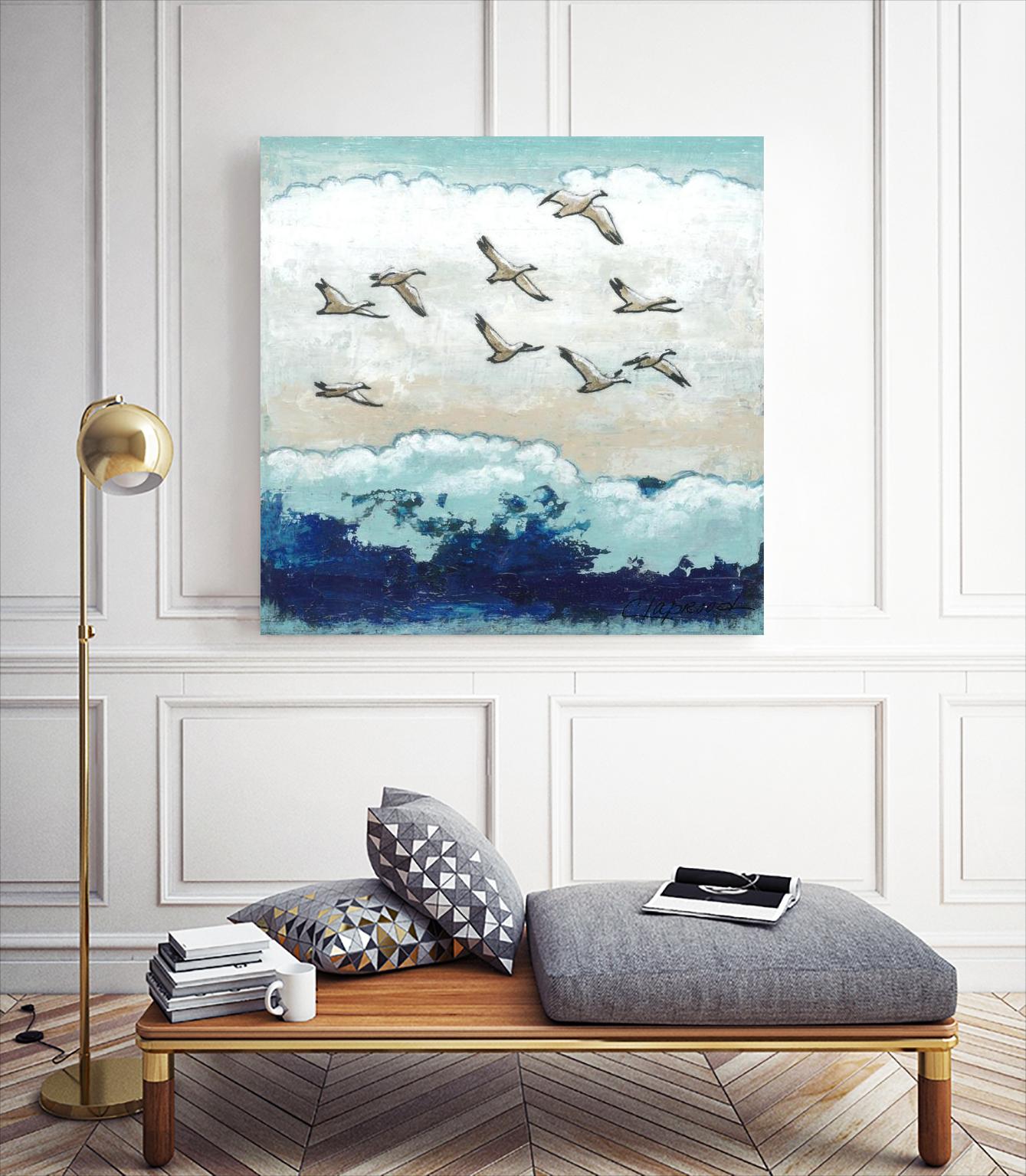 12 avril 2013 by Marie Claprood on GIANT ART - white costal mouettes