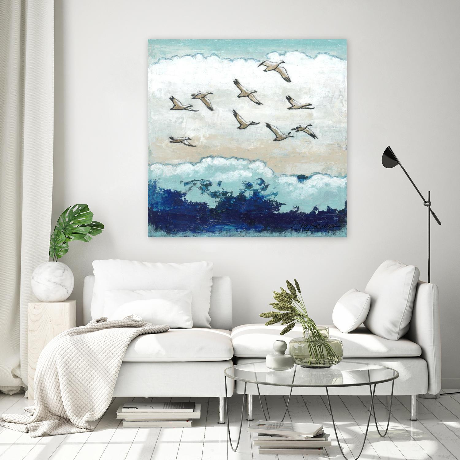 12 avril 2013 by Marie Claprood on GIANT ART - white costal mouettes