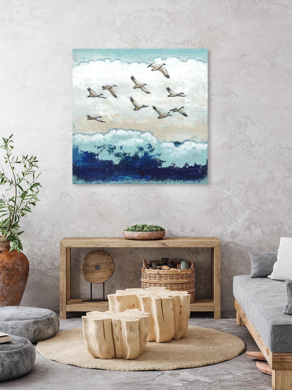 12 avril 2013 by Marie Claprood on GIANT ART - white costal mouettes