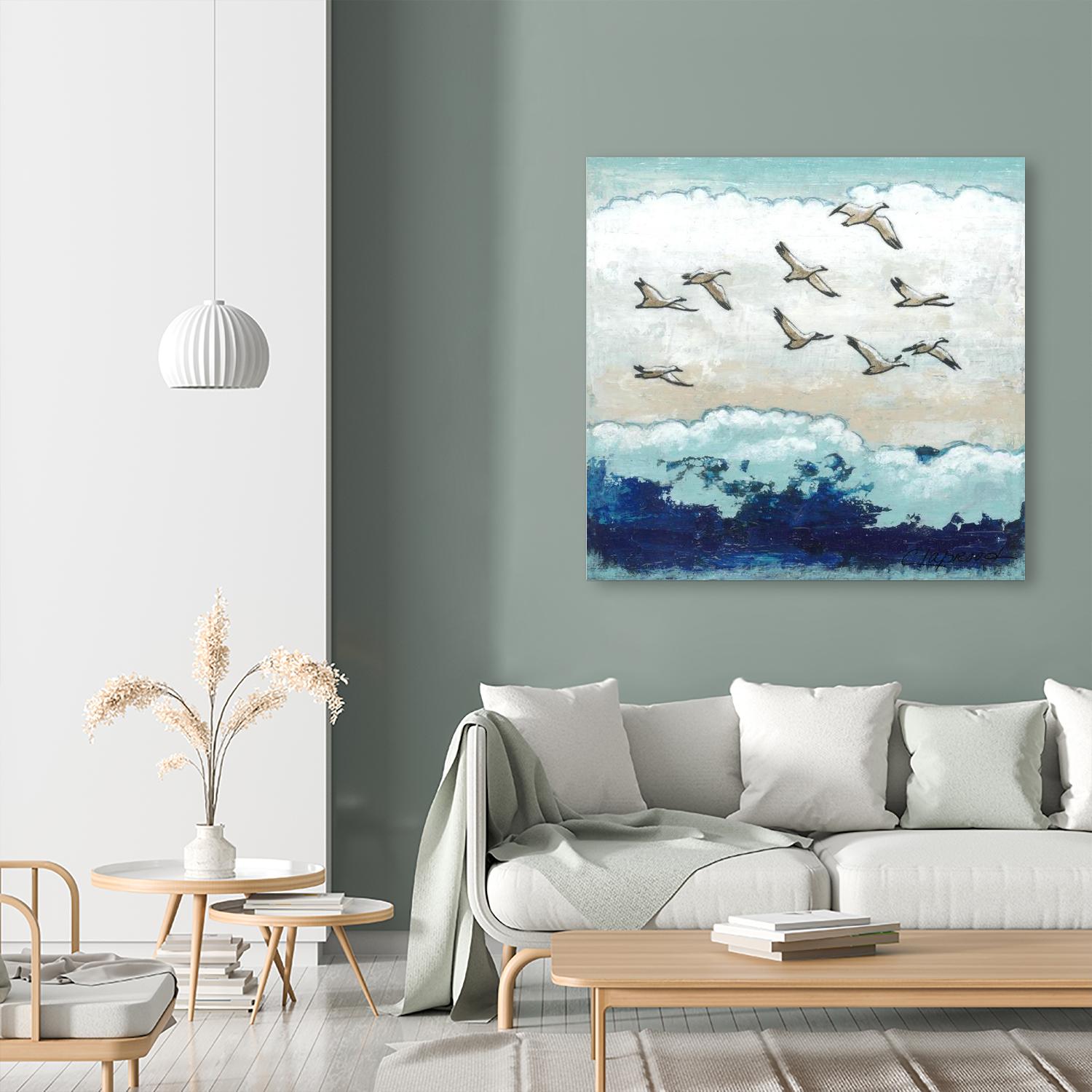 12 avril 2013 by Marie Claprood on GIANT ART - white costal mouettes