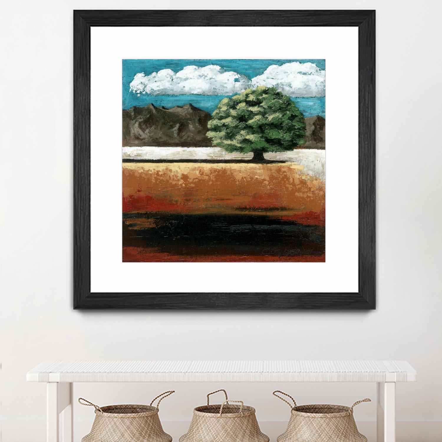 25 juin 2015 by Marie Claprood on GIANT ART - blue trees