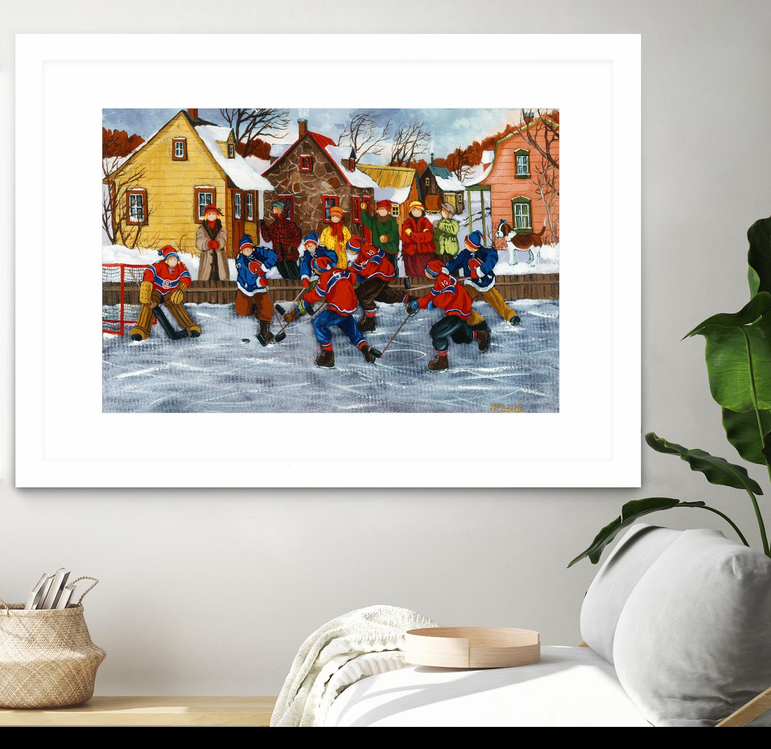 On compte sur toi #5 by Nicole Laporte on GIANT ART - red figurative glace