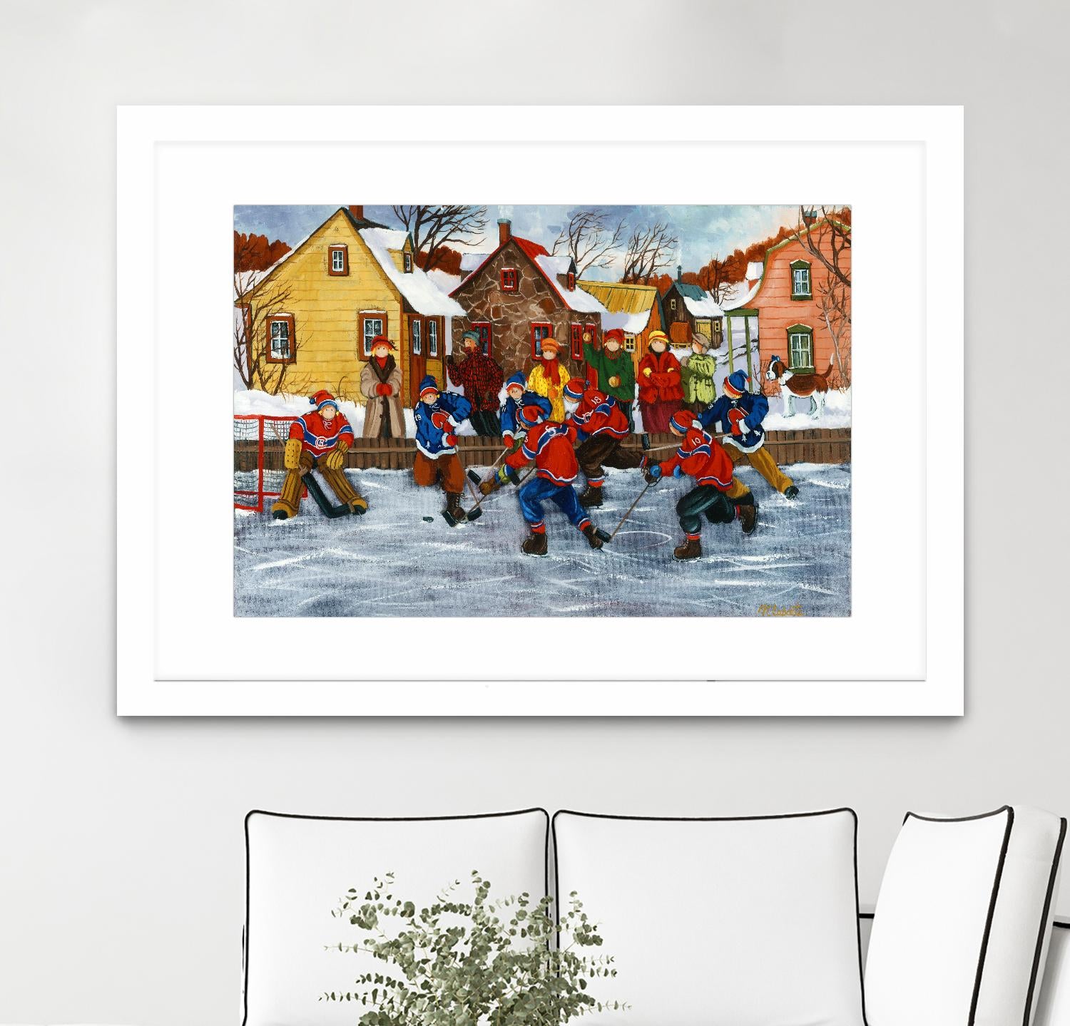 On compte sur toi #5 by Nicole Laporte on GIANT ART - red figurative glace